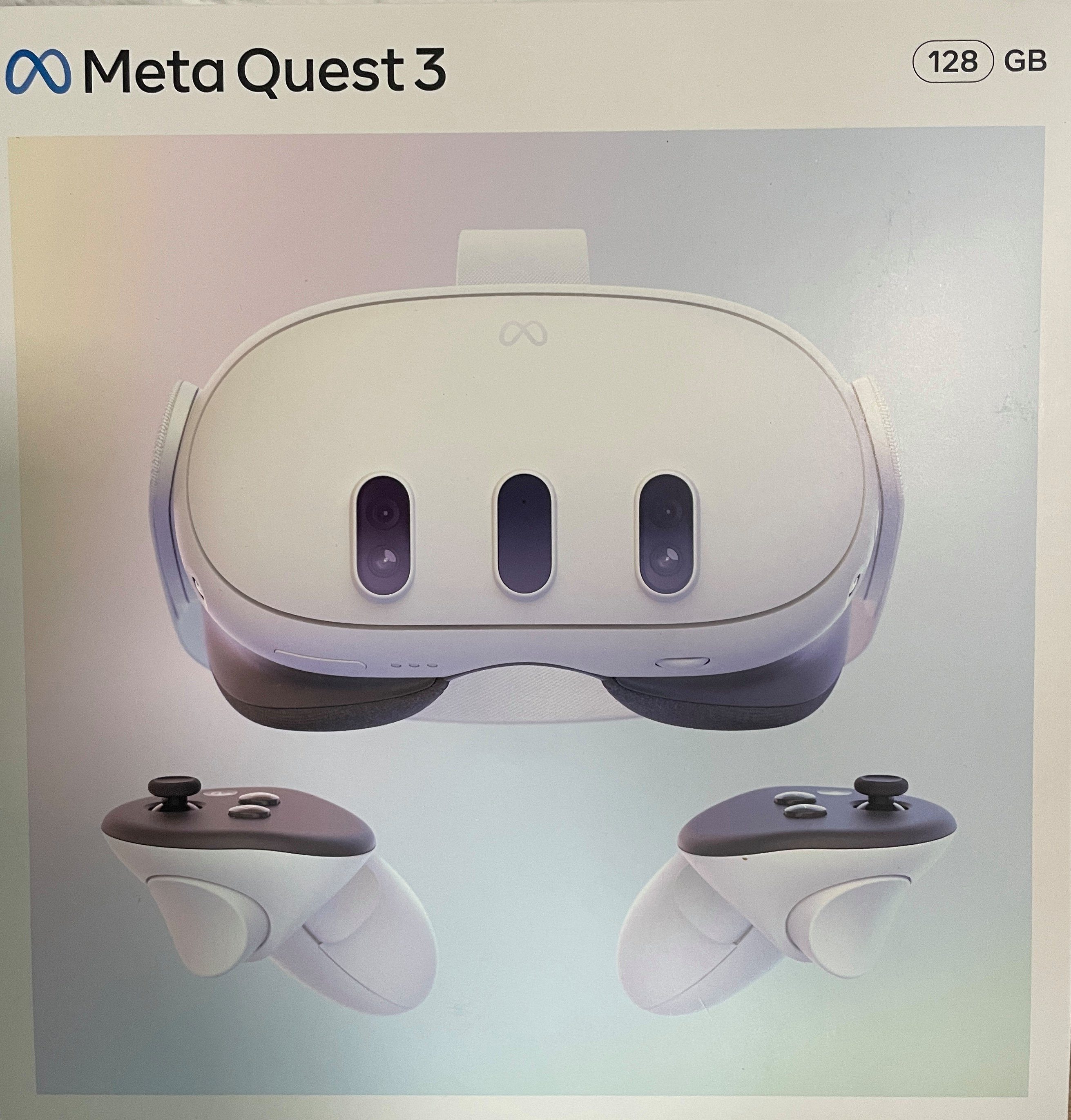 Meta Meta Quest 3 128GB (Packung, 1 St), Leicht, dünn und maximal