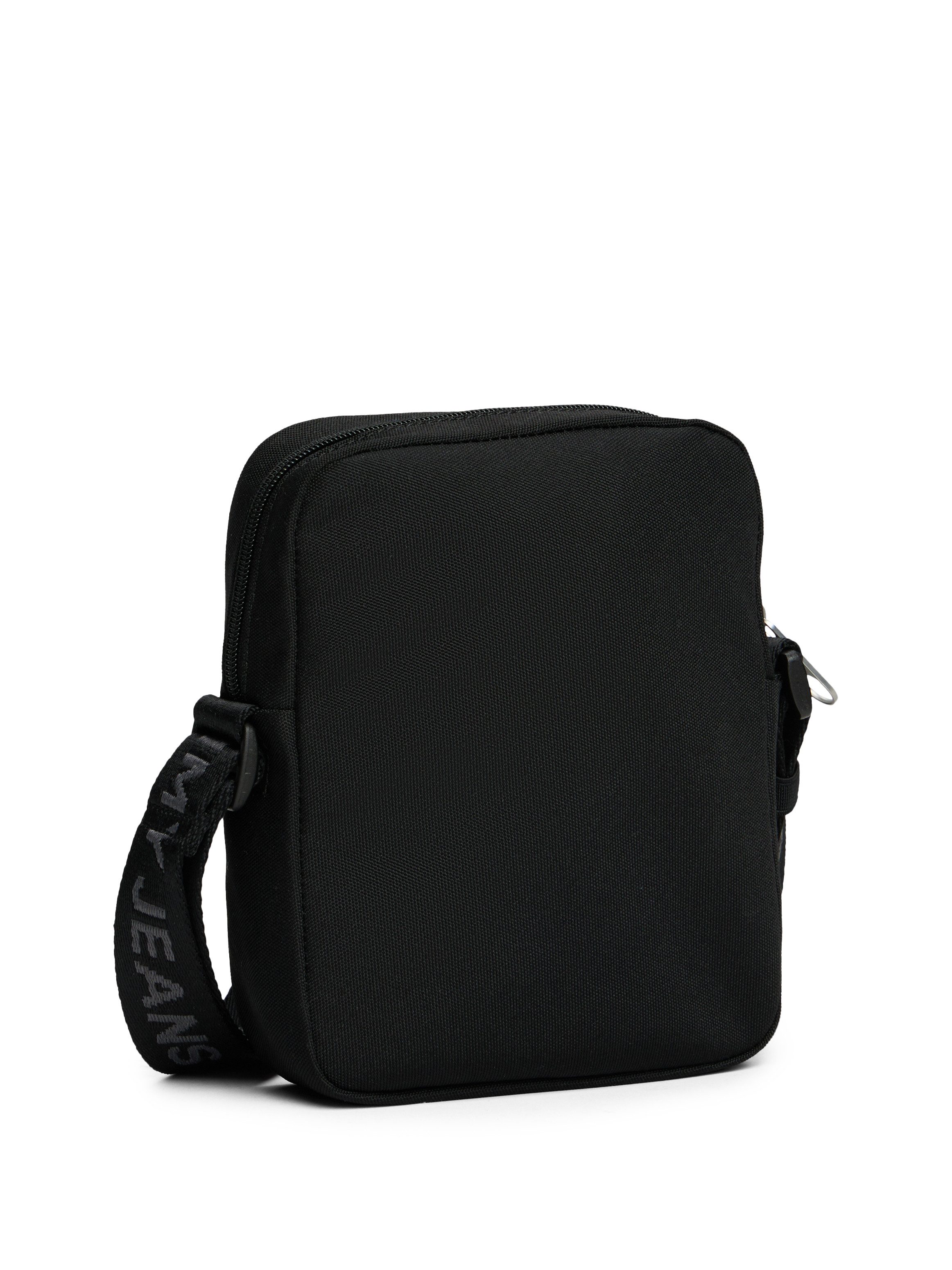 Tommy Jeans Umhängetasche TJM ESS DAILY REPORTER, Men Schultertasche, Freizeitasche mit Tommy Jeans Flaggen-Aufnäher