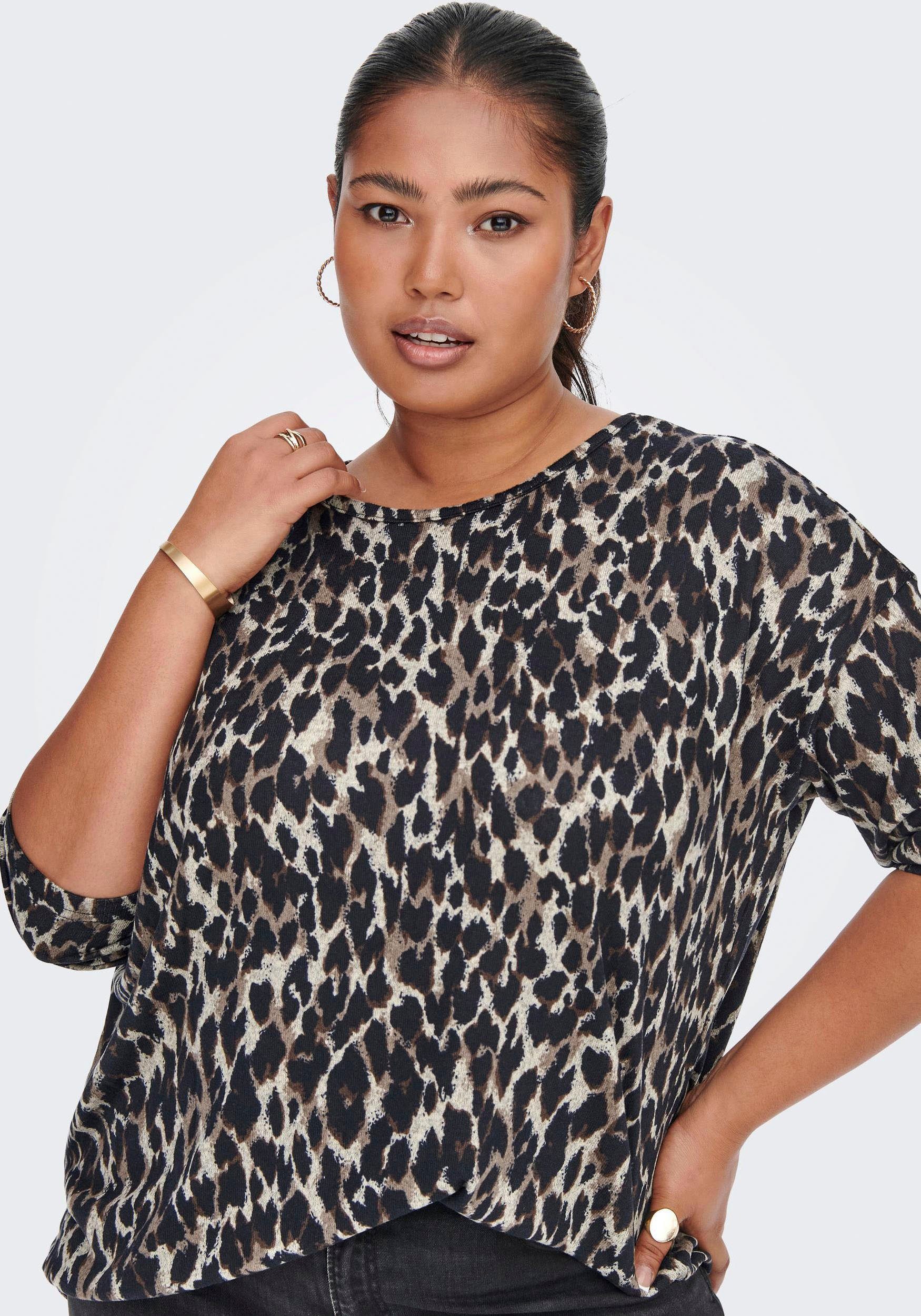 ONLY CARMAKOMA 3/4-Arm-Shirt CARALBA 3/4 TOP günstig online kaufen