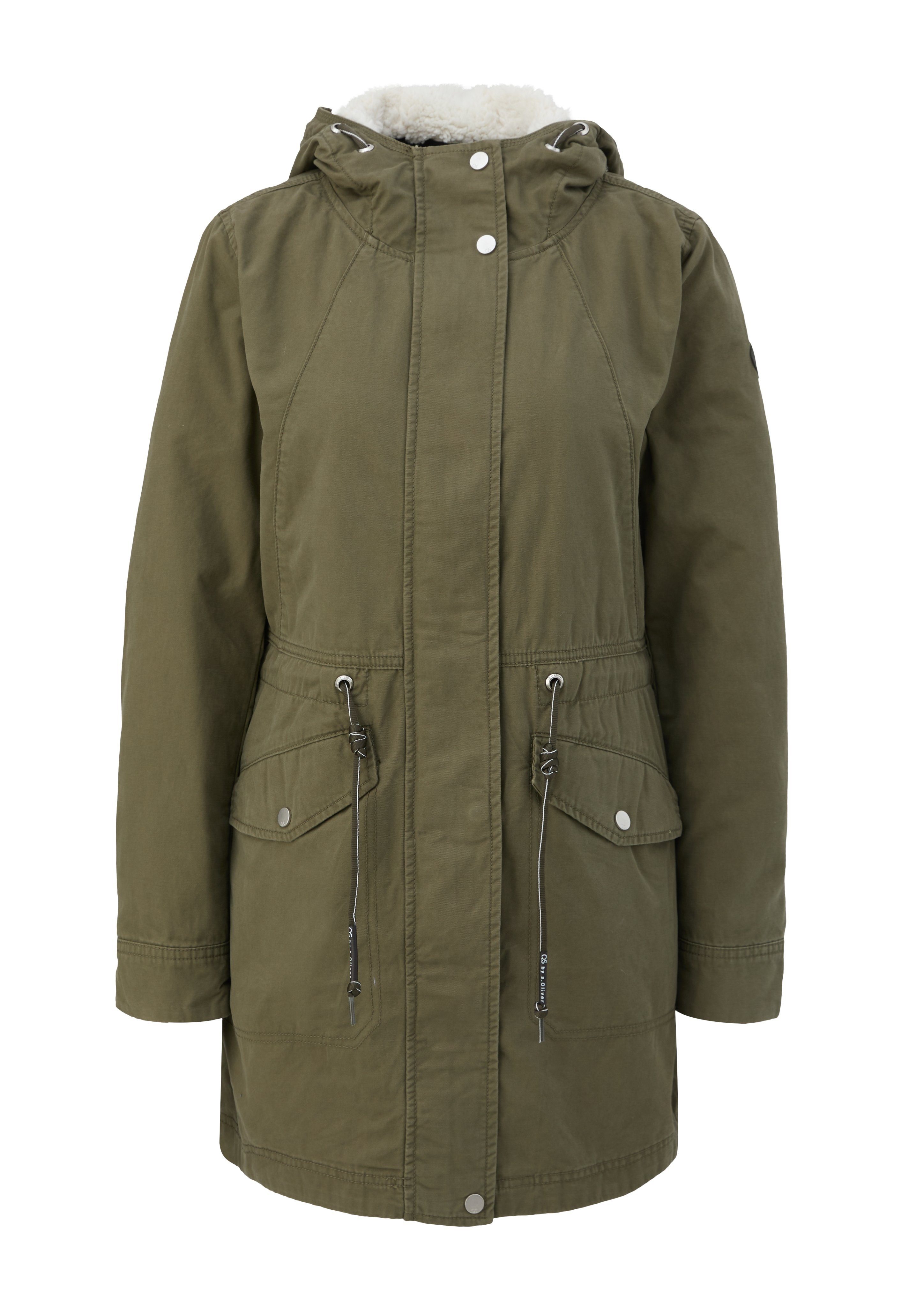 im Kurzmantel QS green Parka-Style