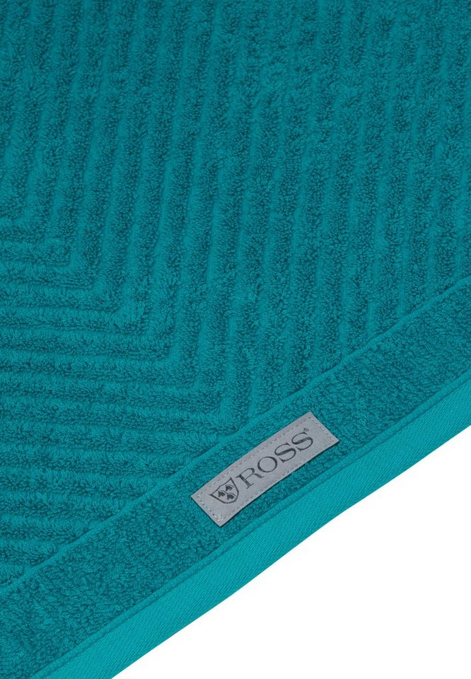 ROSS Handtuch Set Smart, Walkfrottee, (Spar-Set, 6-tlg), 4 X Handtuch 2 X  Duschtuch - im Set - Baumwolle -