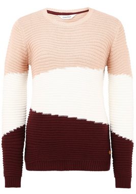 OXMO Strickpullover OXOlma Pullover in Fein-Strick Optik