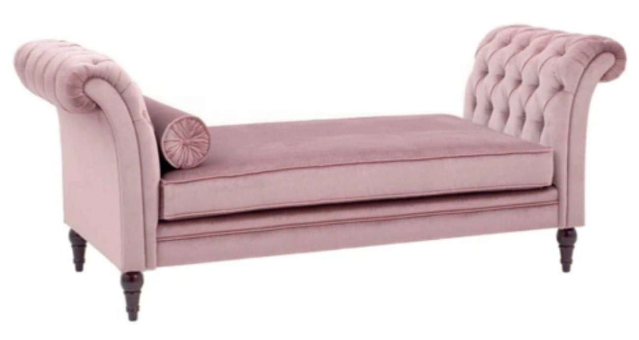 JVmoebel Chaiselongue Chaiselongue Neu Wohnzimmer Lounge Möbel Modern Design, Made in Europe Rosa