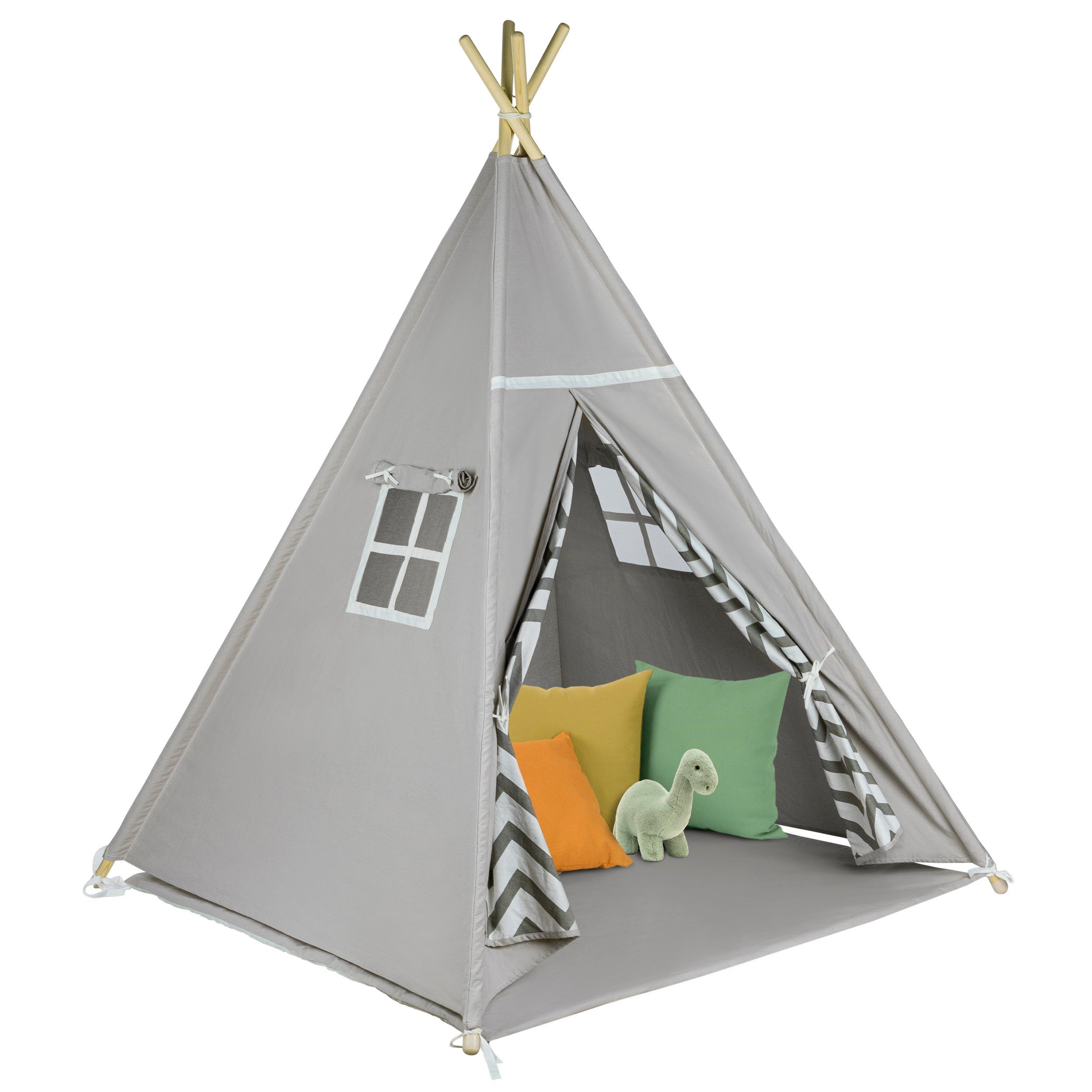 ONVAYA Tipi-Zelt »Tipi Kinderzelt, Spielzelt für Kinderzimmer & Garten,  Zelt«