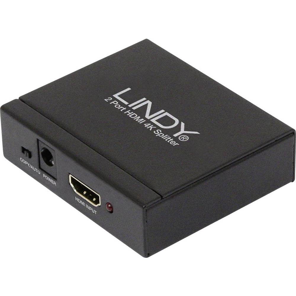 Lindy HDMI 4K Splitter 2 Port 3D 2160p30 HDMI-Splitter 38158 HDMI-Adapter – Bild 2 von 2