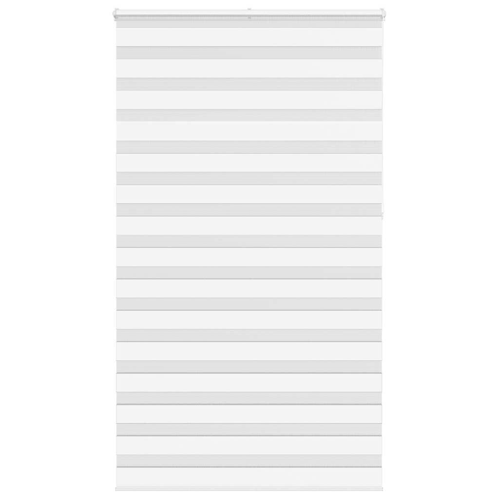 Rollo Doppelrollo Weiß 130x230 cm Stoffbreite 125,9 cm Polyester, vidaXL