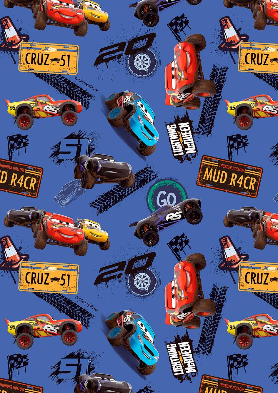 BSB Grußkarten Geschenkpapier - Röllchen - 70x150 cm - BSB - Cars