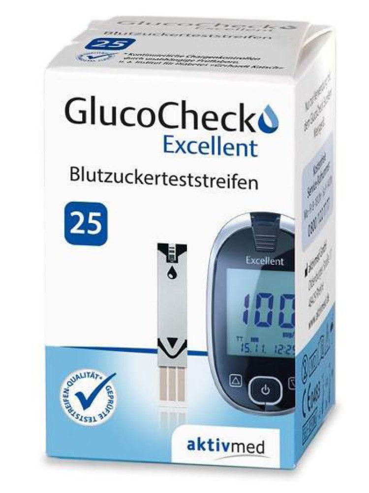 Blutzucker-Teststreifen GlucoCheck Excellent Teststreifen
