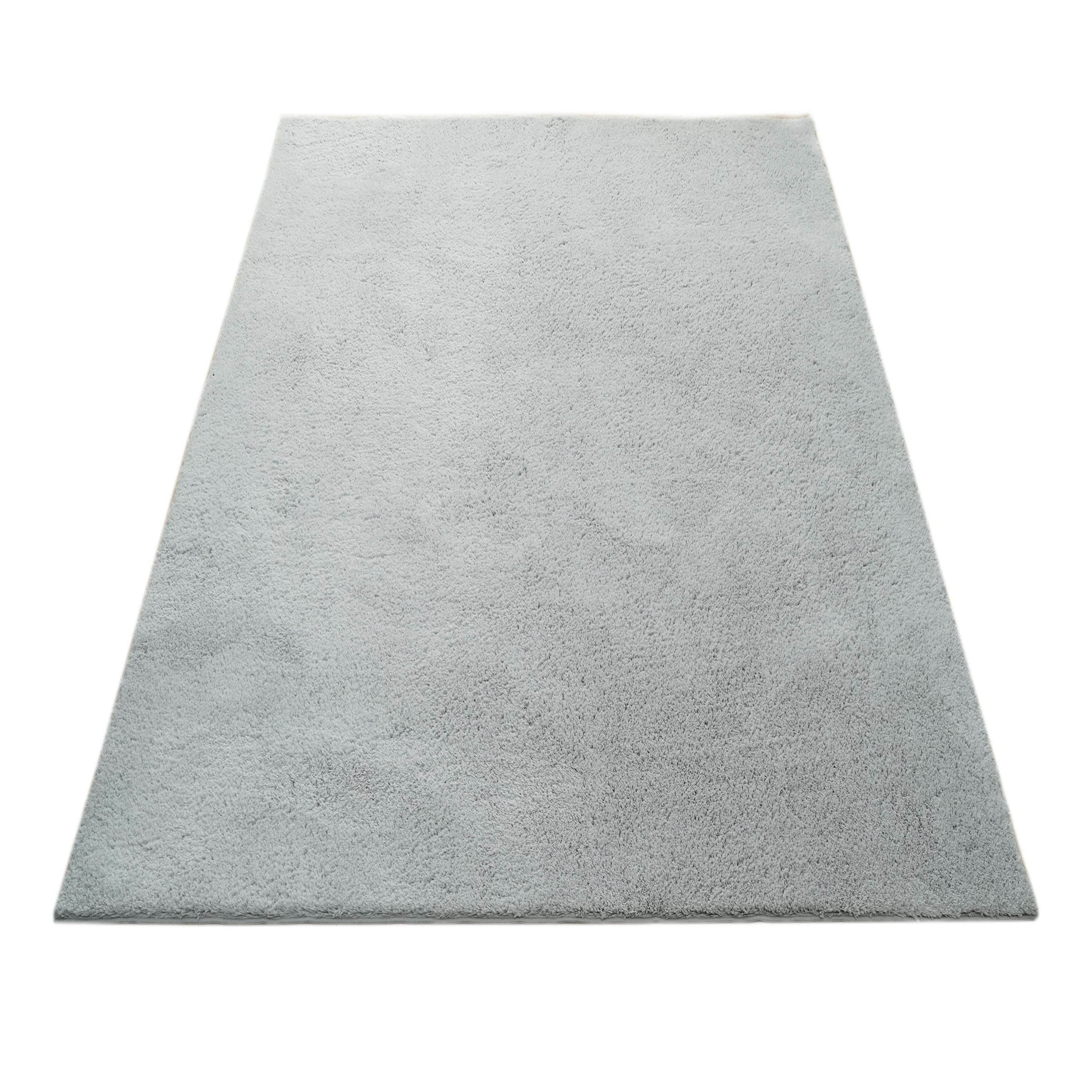 OTTO home Teppich Cali Shaggy, rechteckig, Höhe: 22 mm, Uni-Farben, kuschelig, & weich, waschbar, Wohnzimmer, Schlafzimmer – Bild 2 von 5