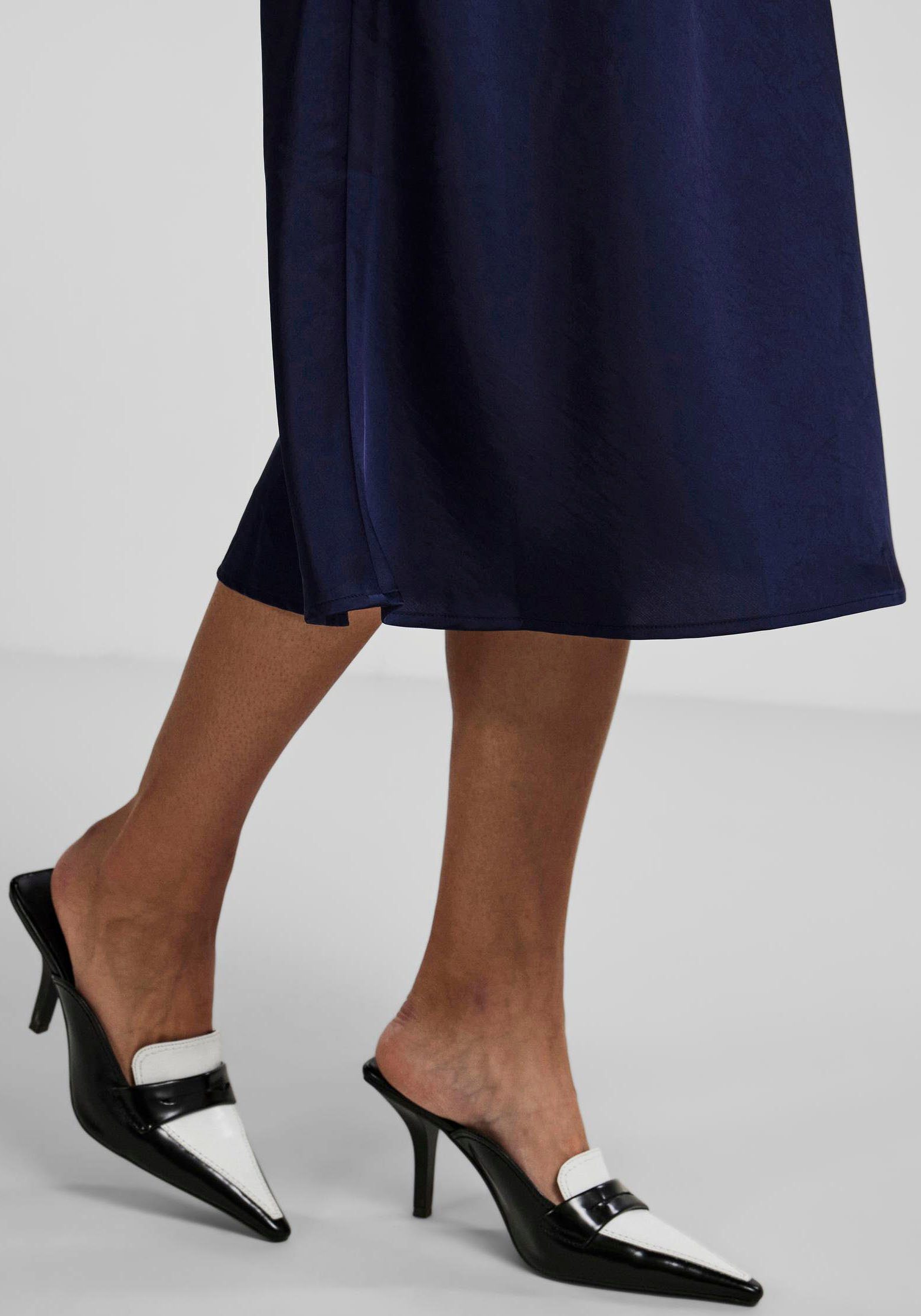 Blue HW MIDI Y.A.S Midirock NOOS Evening SKIRT YASPASTELLA