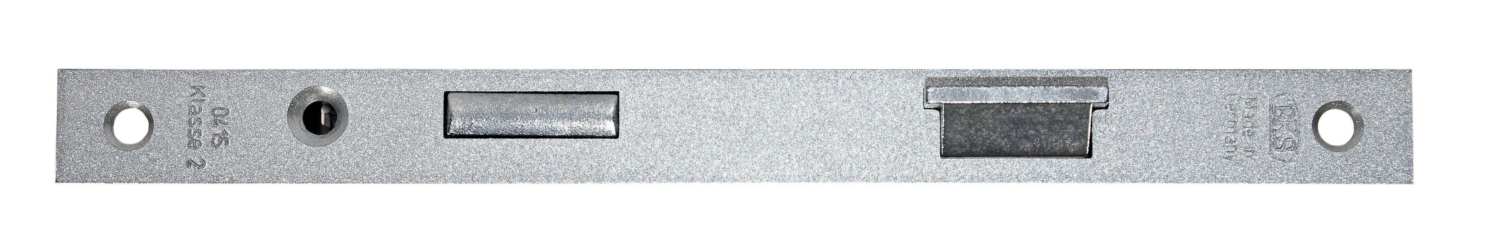 BKS Einsteckschloss Profilzylinderschloss, DIN Links, 55/72/8, Stulp: eckig, 20 x 235mm, Dornmaß 55 mm, Profilzylinderschloss