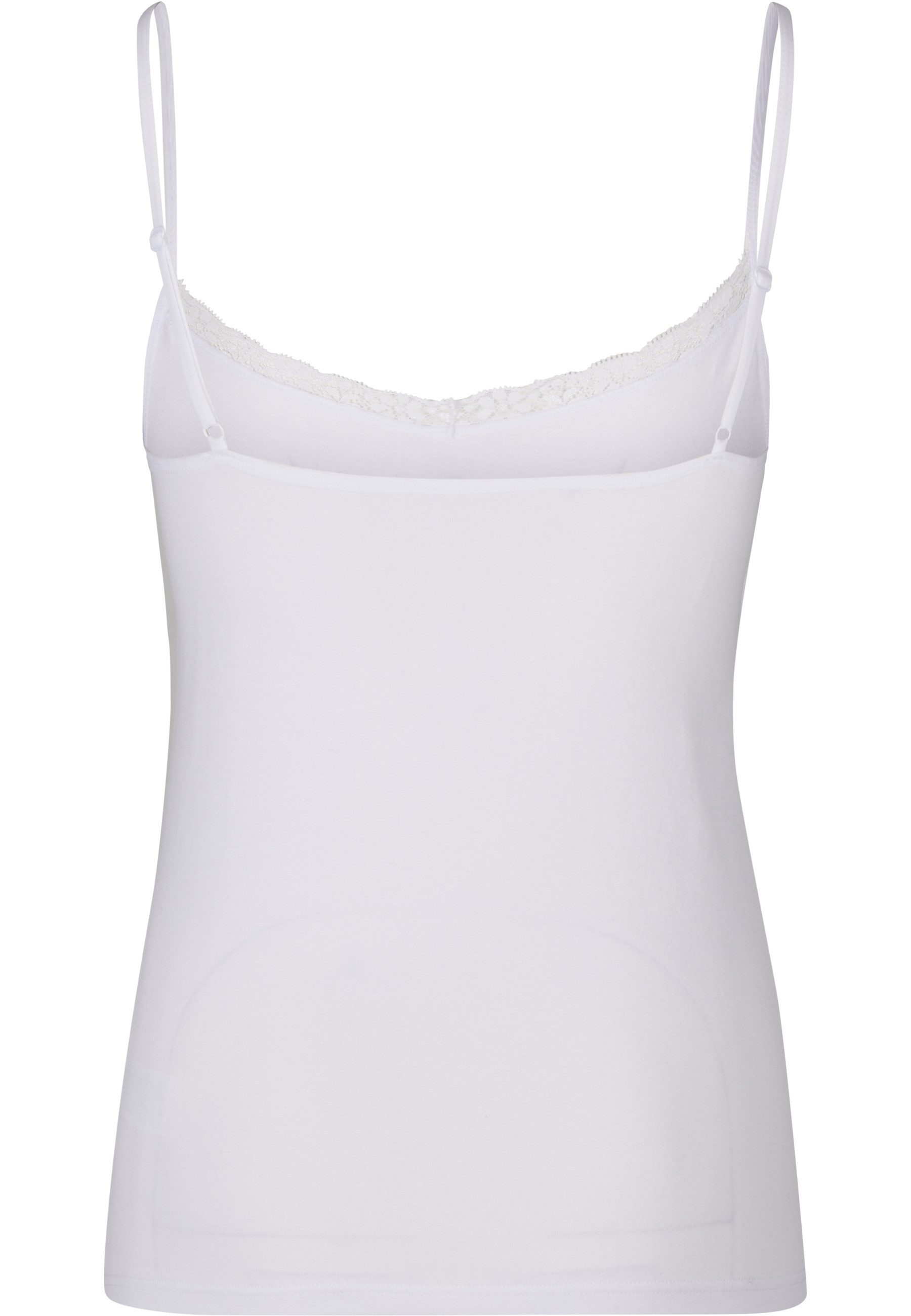 URBAN CLASSICS Achseltop Urban Classics Ladies Basic Tank Top Cotton Lace 2-Pack