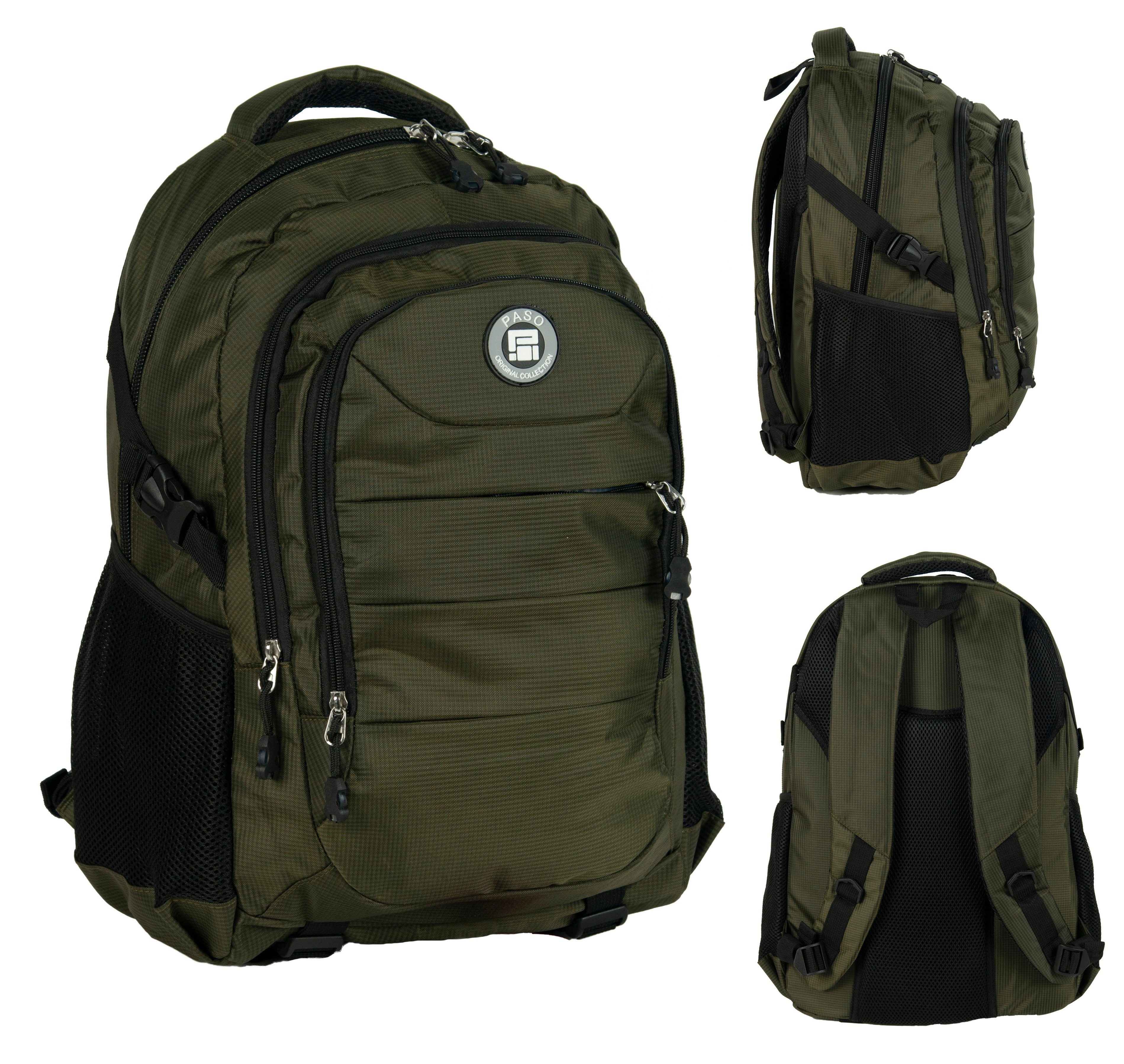 Ebaxx Schulrucksack Rucksack Laptop Schulranzen Tasche Schul Mädchen Jungen, Laptopfach