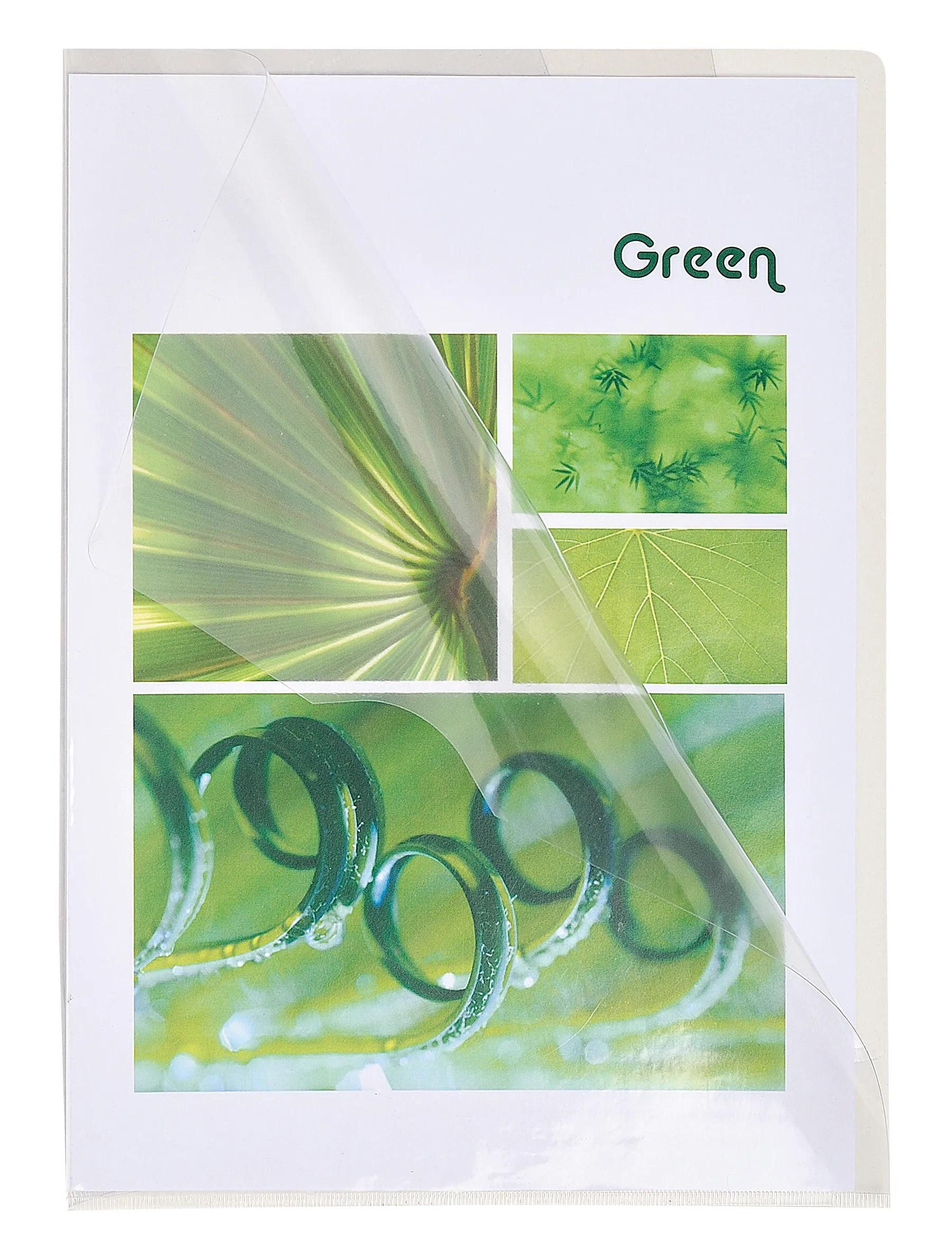 Thumbnail - EXACOMPTA Prospekthülle Pack 100 Aktensichthüllen glattem festem PVC 130µ A4 Kristall 661230E, Aktensichthüllen