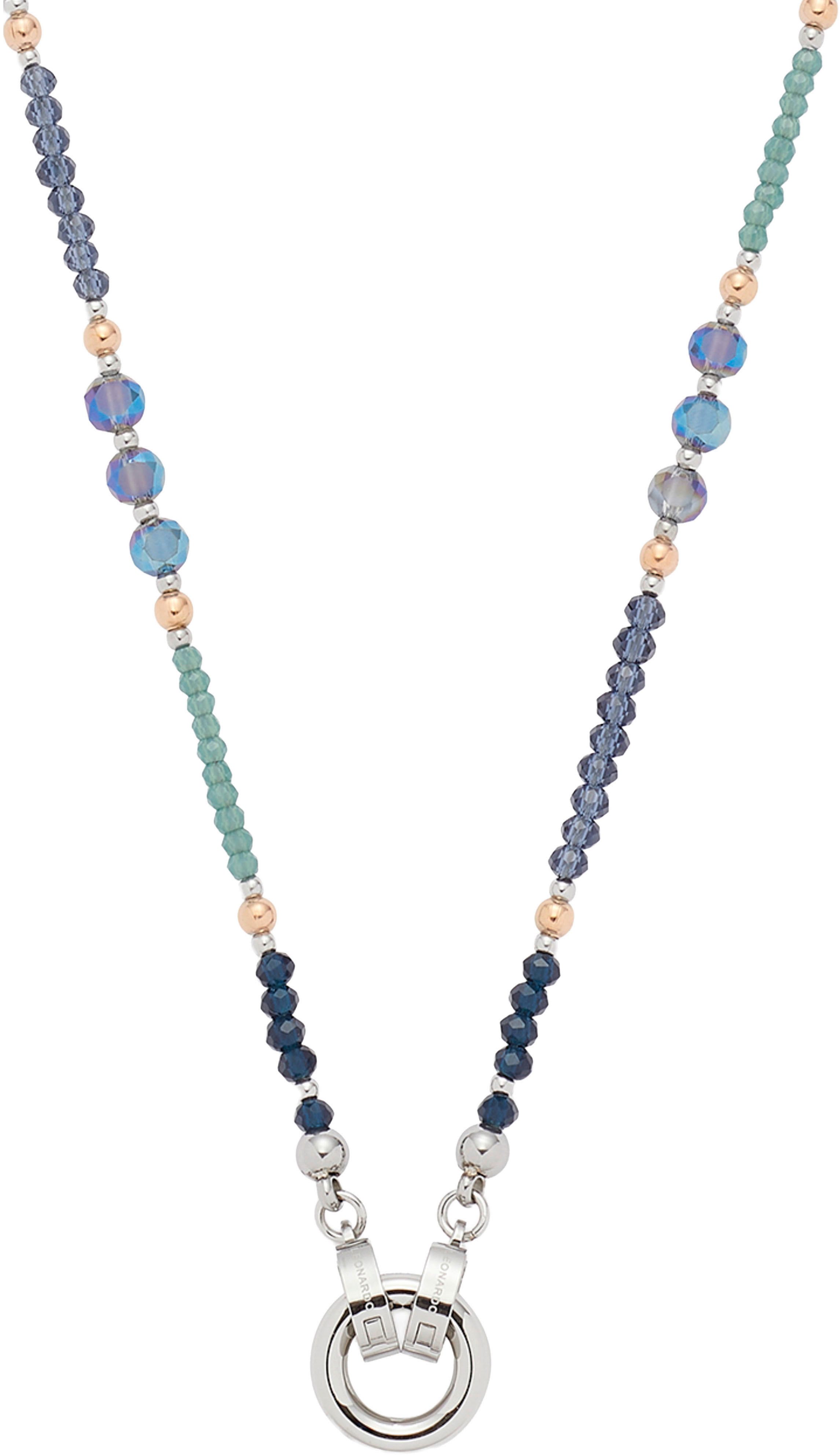 LEONARDO Charm-Kette Halskette Natalina Clip&Mix, mit Glasperle günstig online kaufen