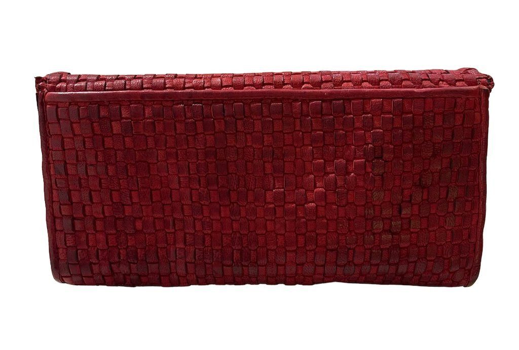 Sneza Portemonnaie BZNA Rot Clutch Geldbörse