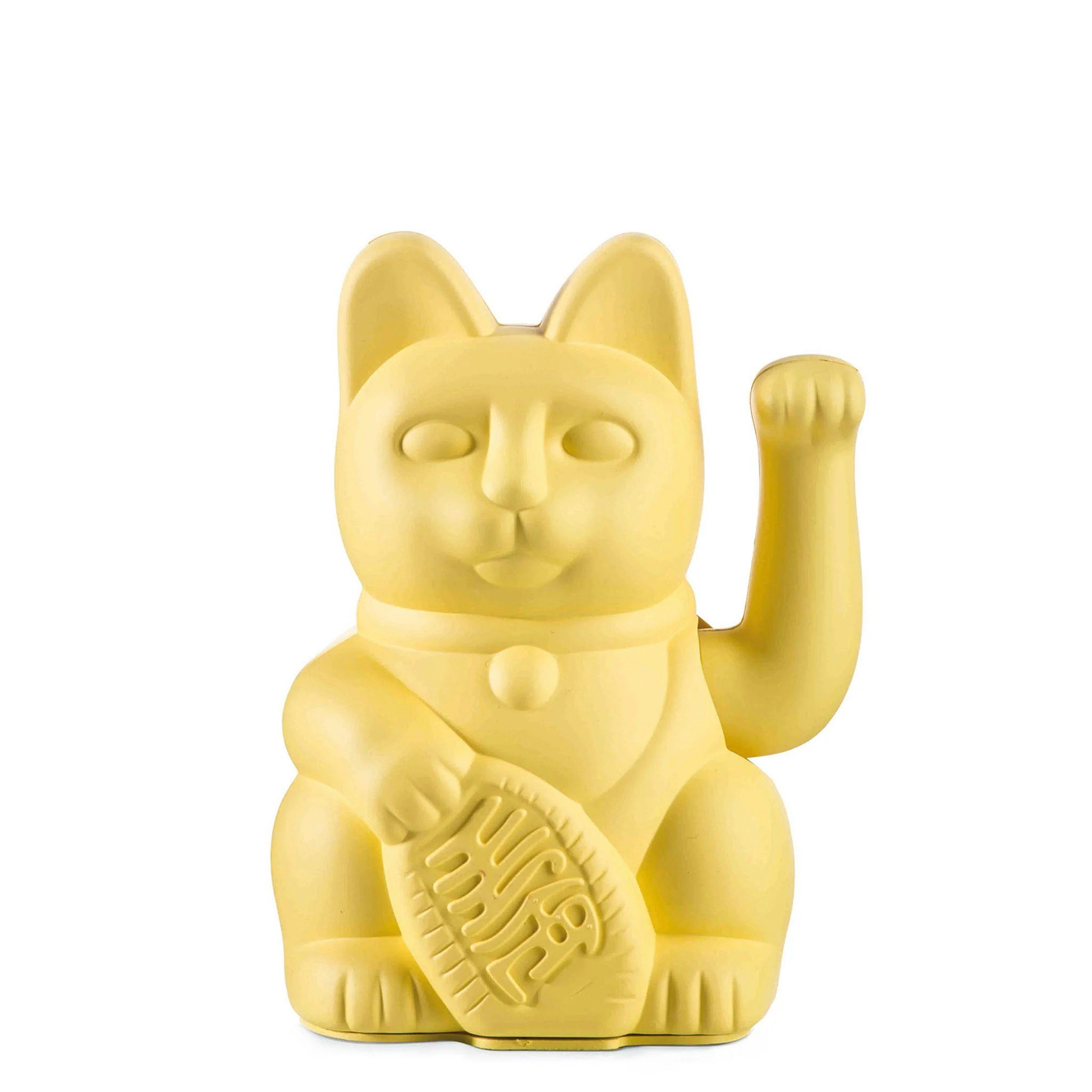 Donkey Products Dekofigur Donkey Lucky Cat gelb Winkekatze