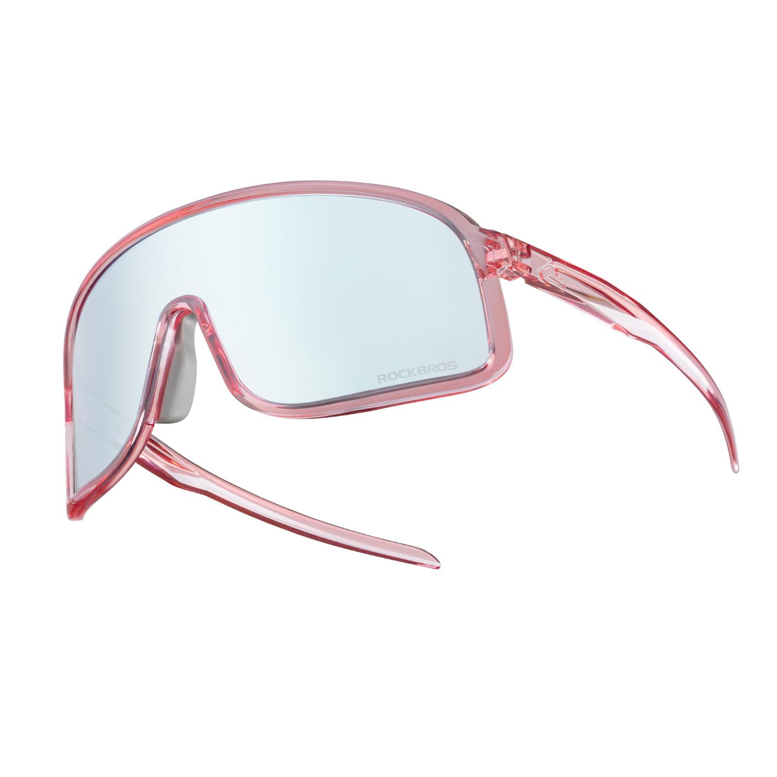ROCKBROS Fahrradbrille Fahrradbrille Photochromatisch Cycling Glasses Fahrradbrille, (Photochromatisch Sportbrille), UV Schutz 400, für Fahrrad, MTB