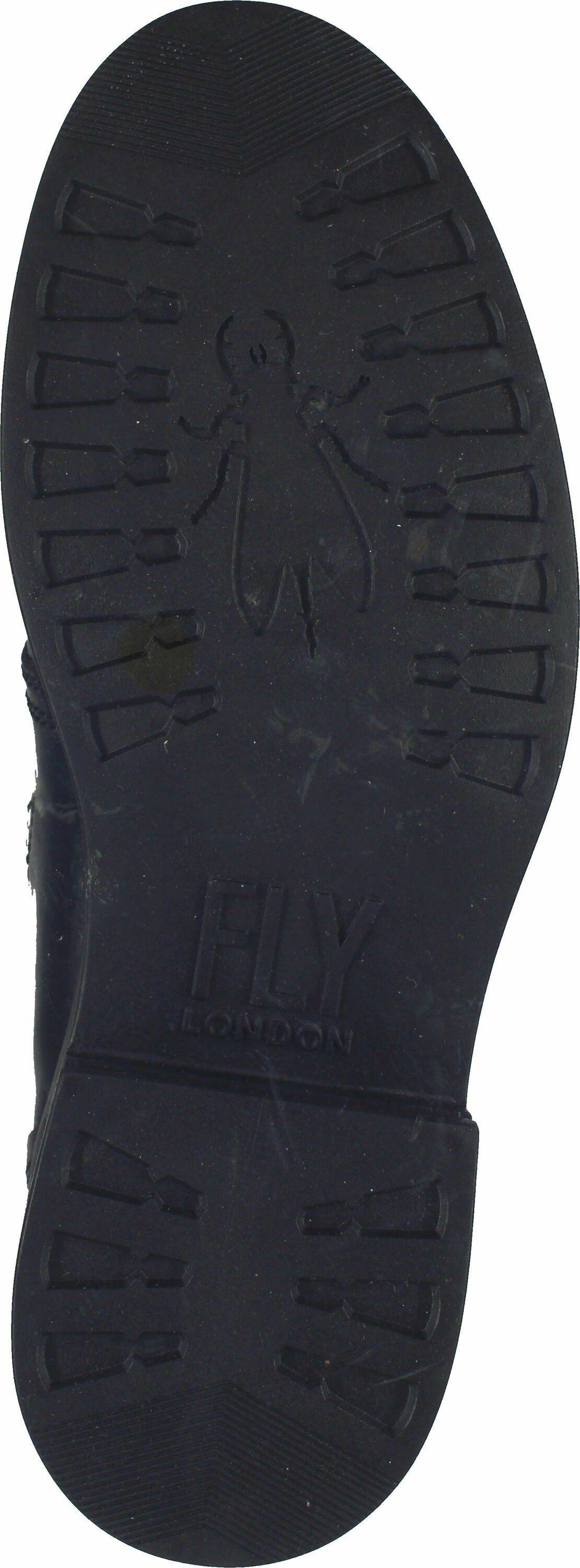 Schuhe Stiefeletten Fly London Stiefelette Leder Schnürstiefelette