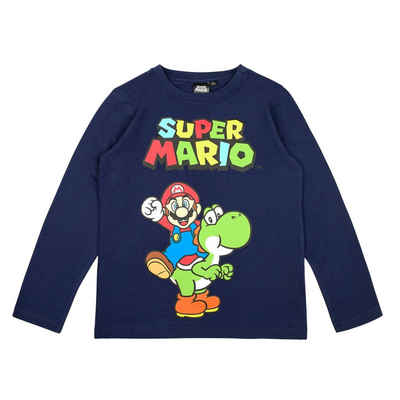Super Mario Langarmshirt Super Mario Langarmshirt