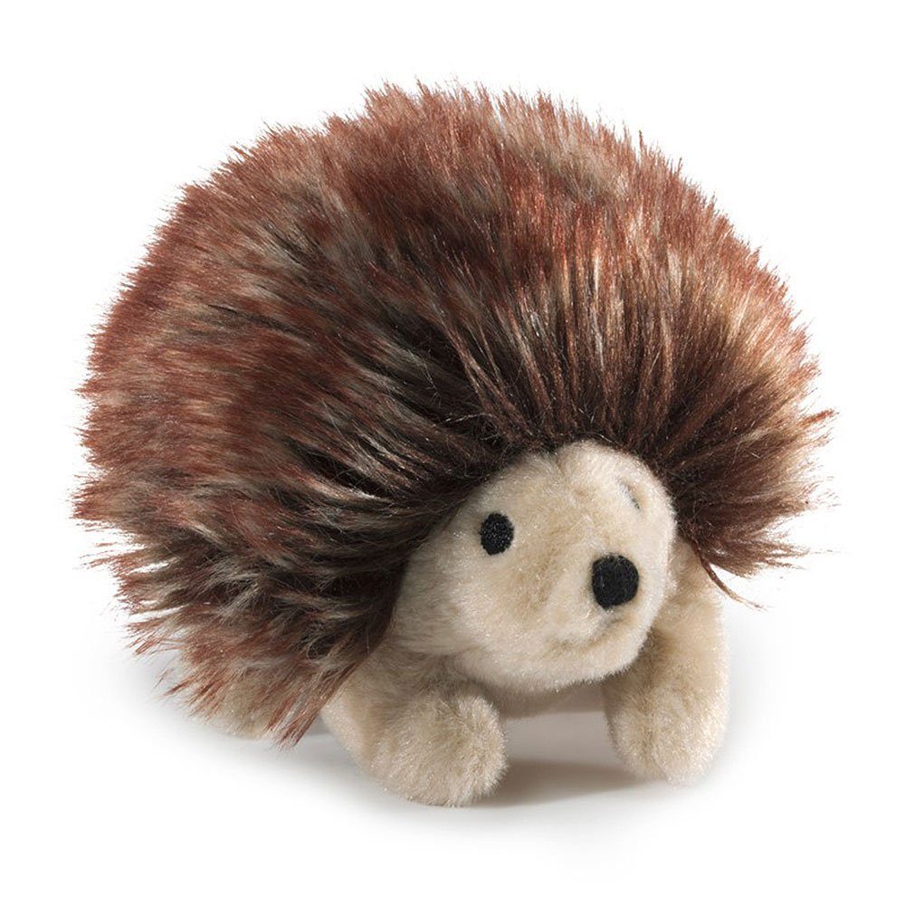 Folkmanis Handpuppen Fingerpuppe Folkmanis Fingerpuppe mini Igel 2668 (Packung)