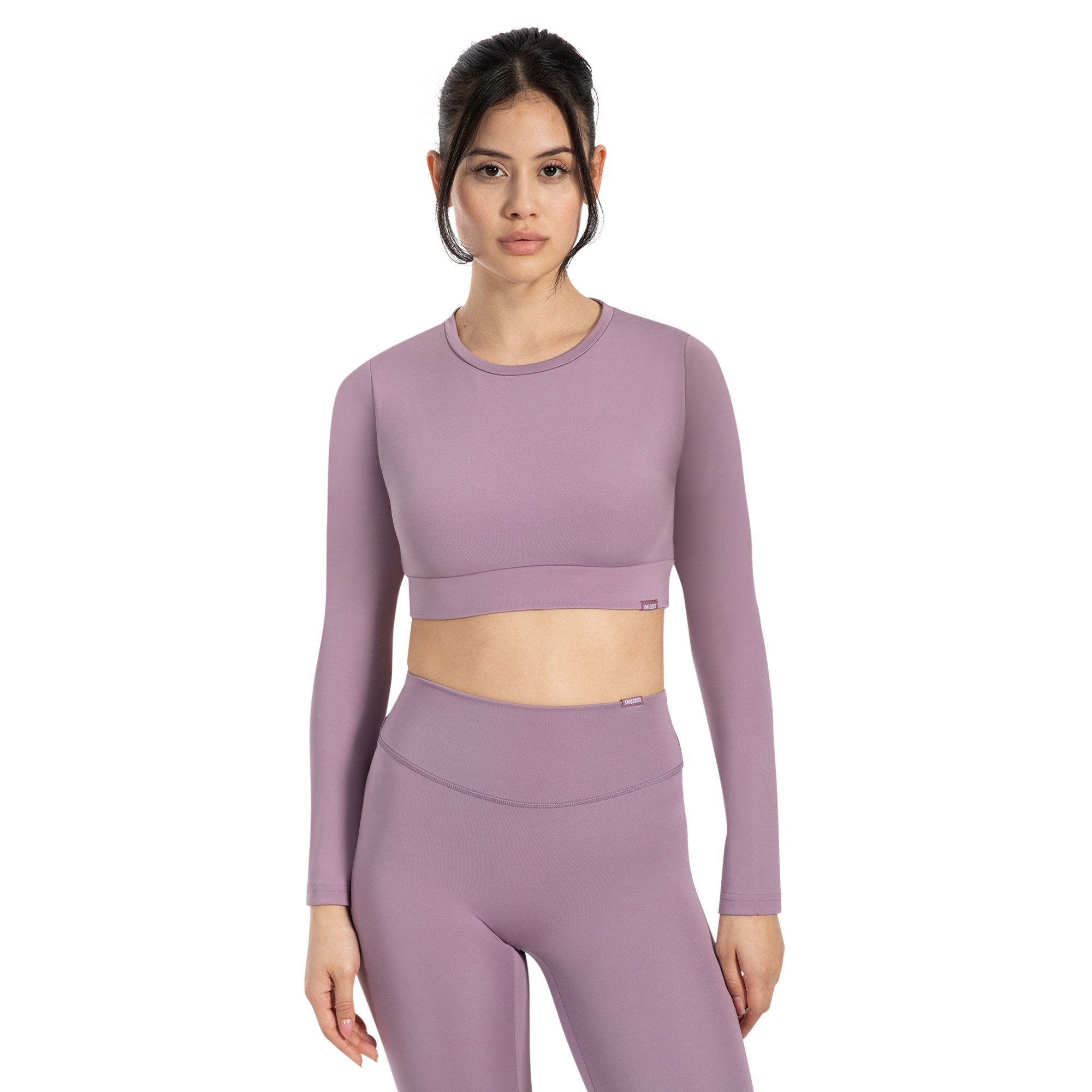 Longsleeve Tisha, Cropped Sportshirt, Funktionsshirt elastisches Unterbrustbund