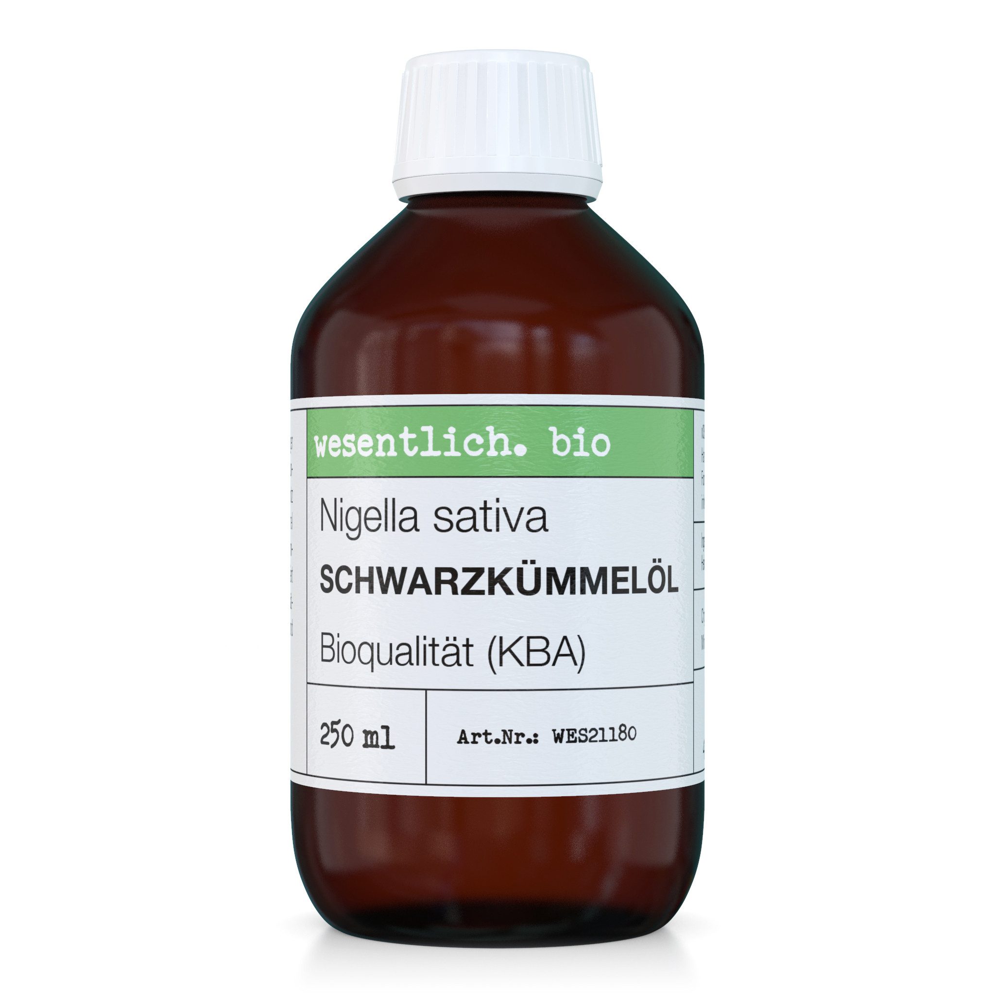 wesentlich. Körperöl Schwarzkümmelöl BIO kaltgepr. 250ml