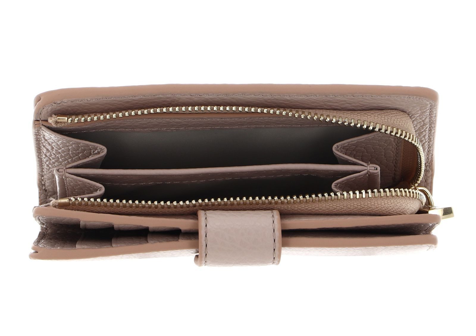 COCCINELLE Geldbörse Mini Wallet Grained Leather, aus echtem Rindsleder günstig online kaufen