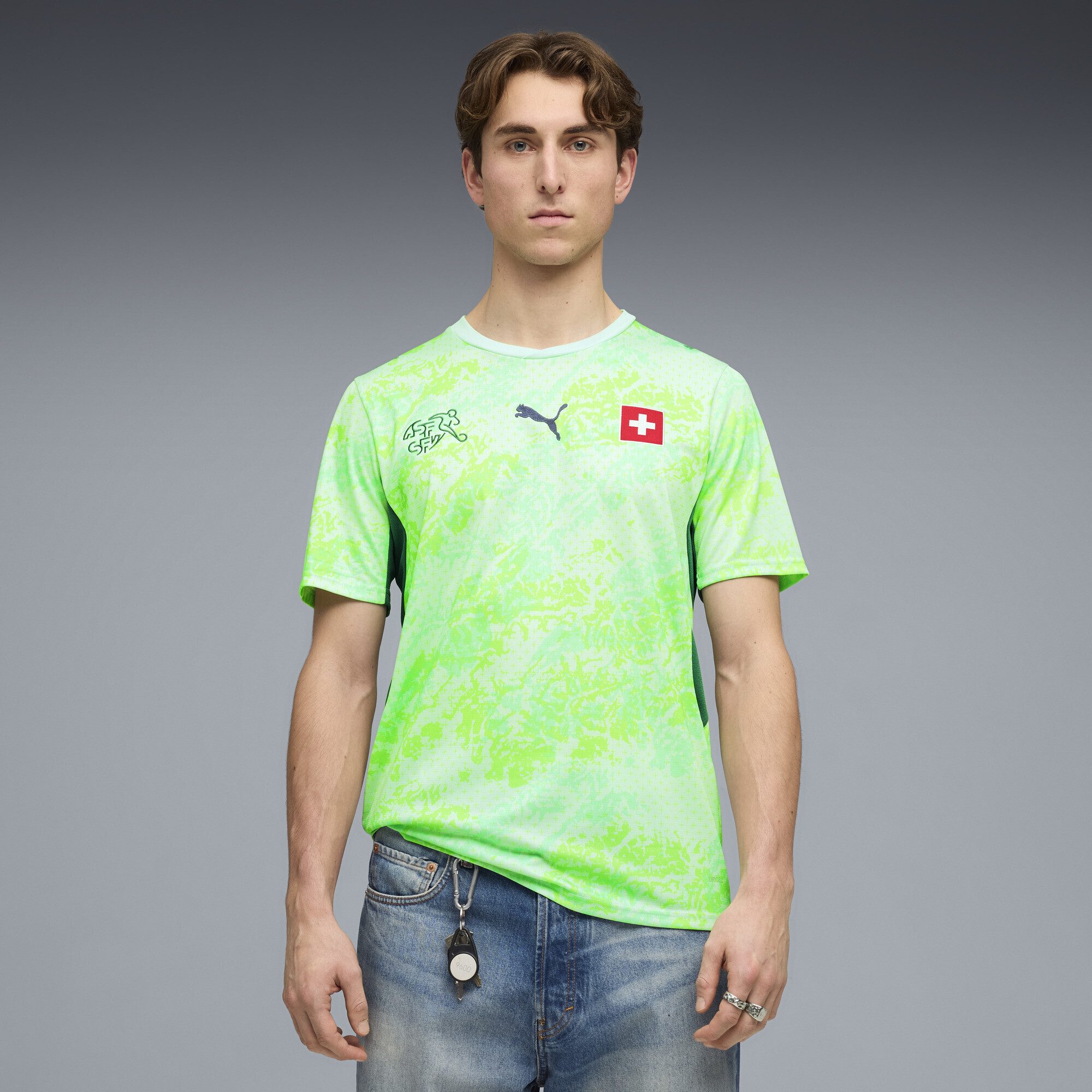 PUMA Trainingsshirt Schweiz 2026 Auswärtstrikot Herren