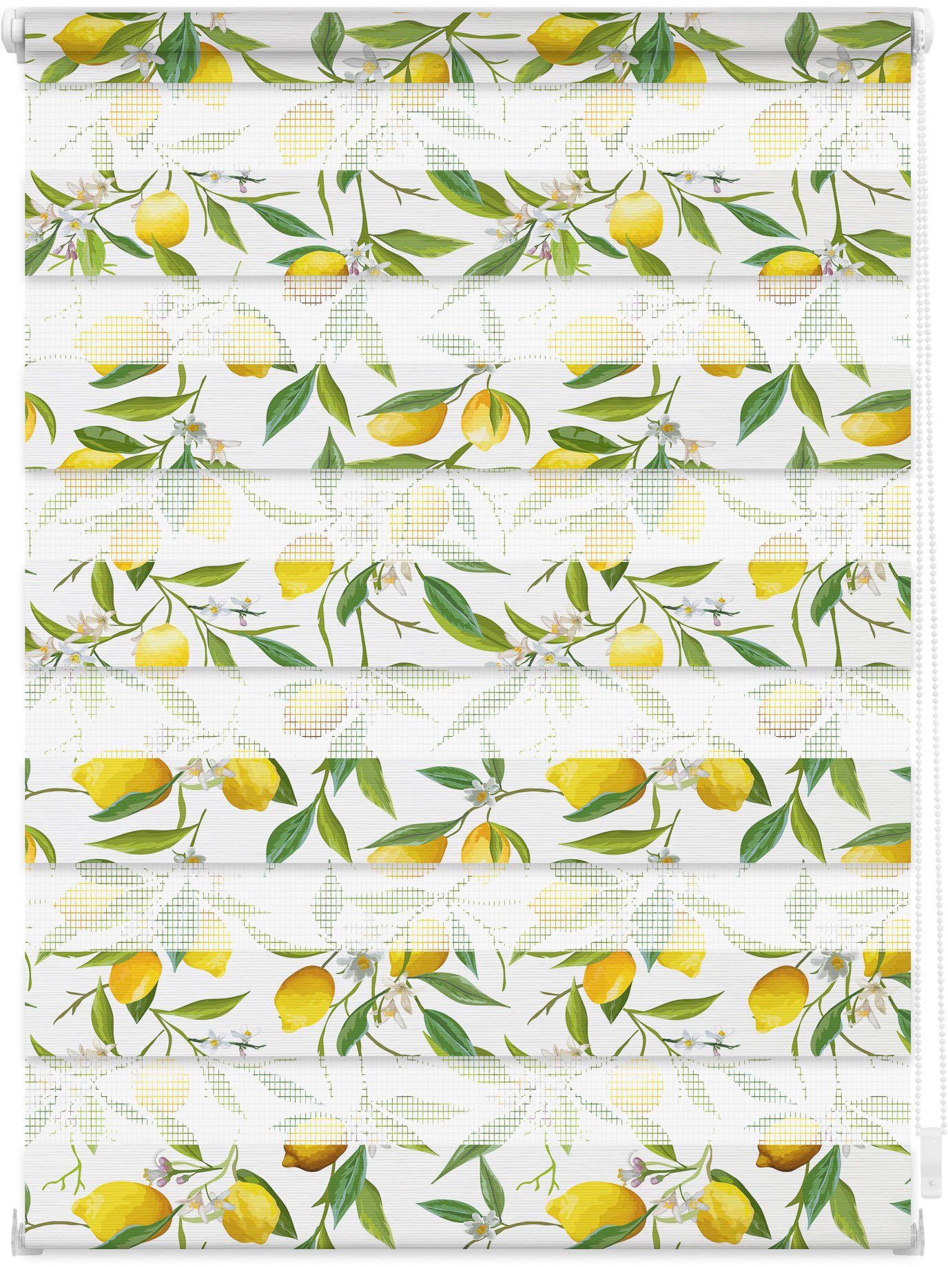 Doppelrollo Duo Rollo Motiv Limone
