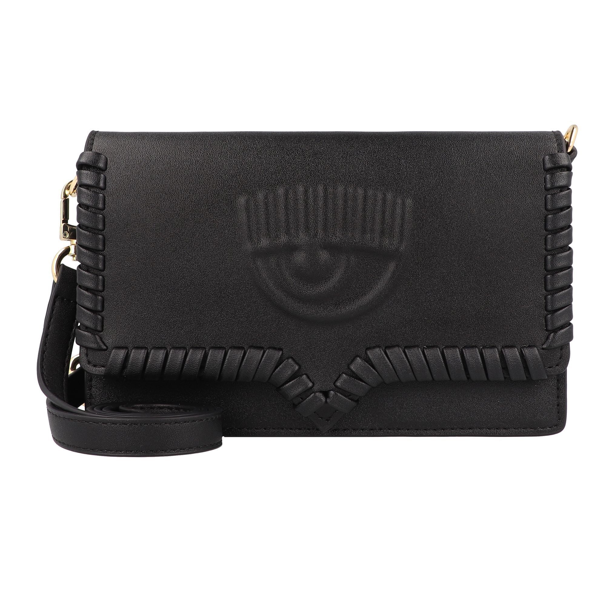 CHIARA FERRAGNI Clutch Eyelike bags, Polyurethan