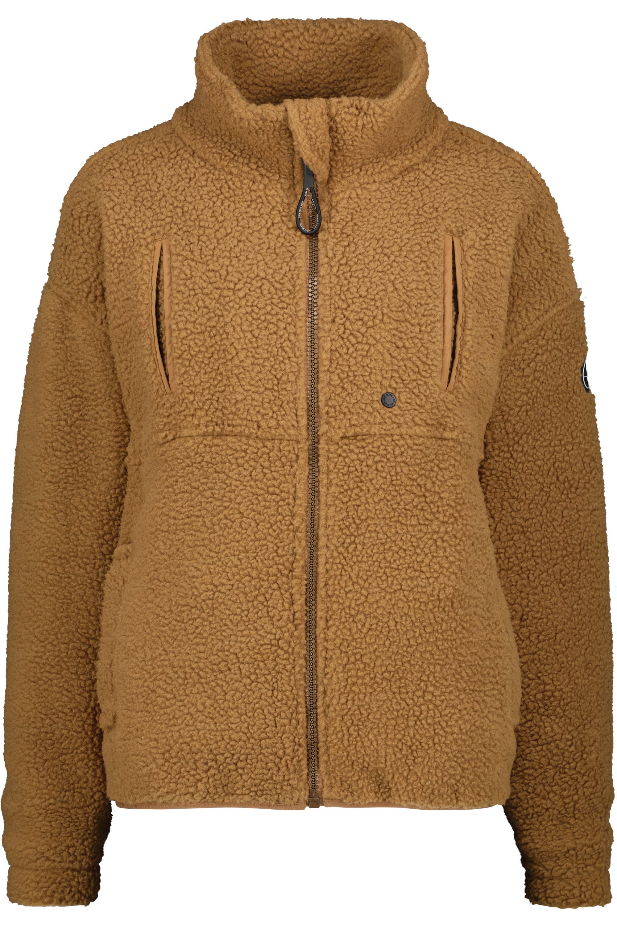 Jacket Damen G gefütterte Kickin & Winterjacke, KaluaAK tobacco Winterjacke Alife Jacke