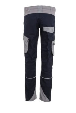 Planam Arbeitshose Damen Bundhose Norit schwarzblau/zink Größe 38 (1-tlg)