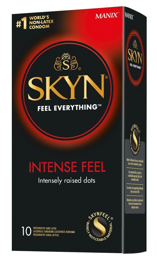 - 10er Manix Einhand-Kondome Manix SKYN Intense Feel
