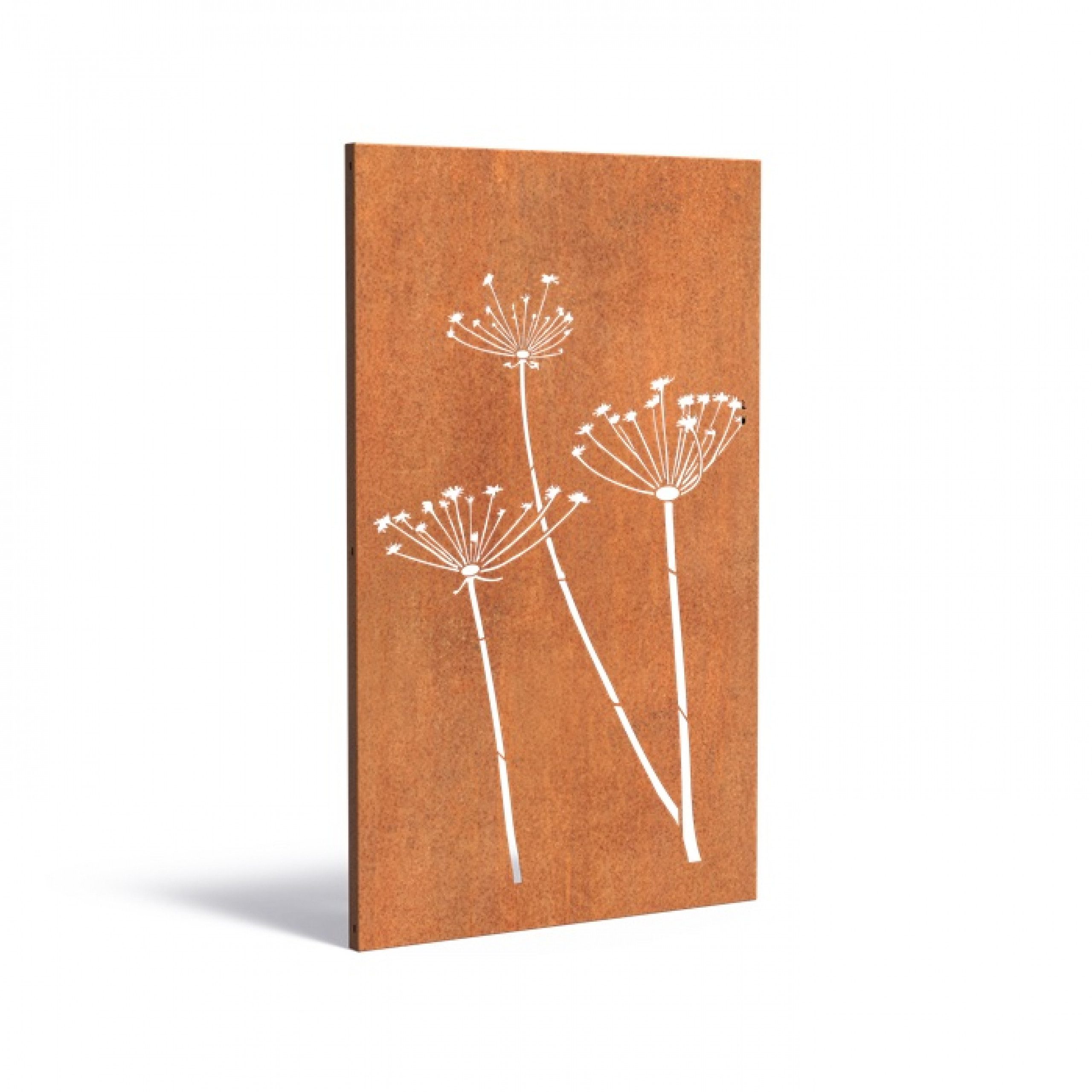 Adezz Metallzaun Adezz Paneel Nature CPN4 Cortenstahl 110x180 cm Gartenpaneel