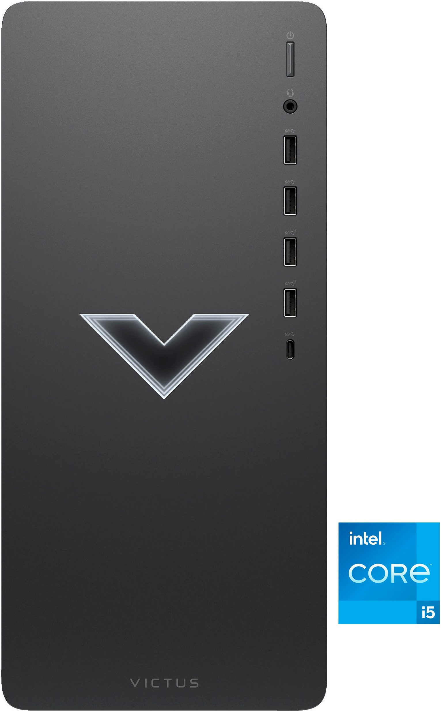 HP TG02-2213ng Gaming-PC (Intel Core i5 14400F, GeForce RTX 3050, 16 GB RAM, 512 GB SSD, Luftkühlung)