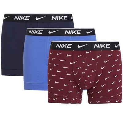 NIKE Underwear Trunk »Nike Dri-FIT Essential Cotton Stretch« (Set, 3-St., 3er-Pack) mit Logo auf dem Taillenbund