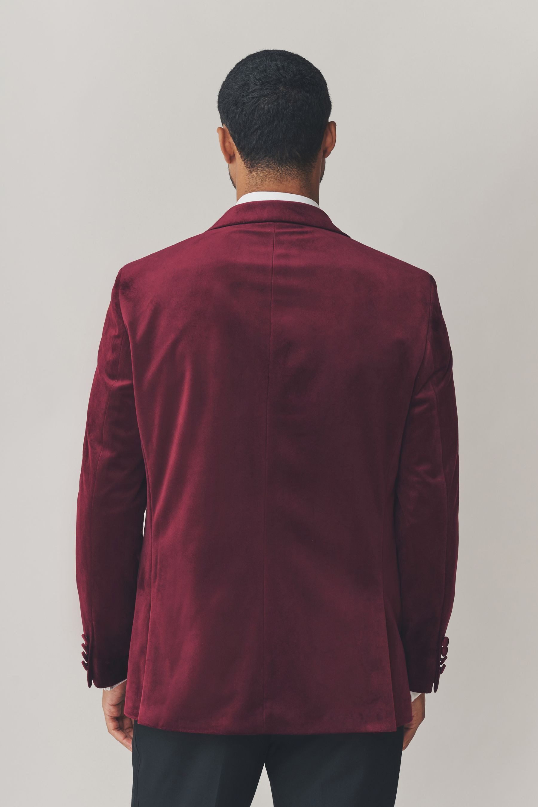 Next Sakko Self Samt-Blazer (1-tlg) günstig online kaufen