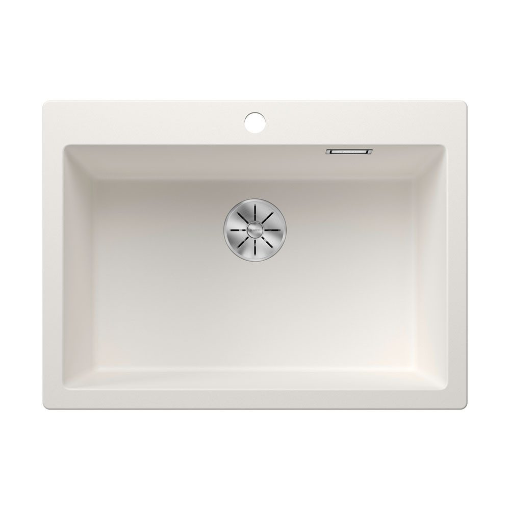 Blanco Granitspüle PLEON 8 InFino Silgranit Weiß, 70/510 cm
