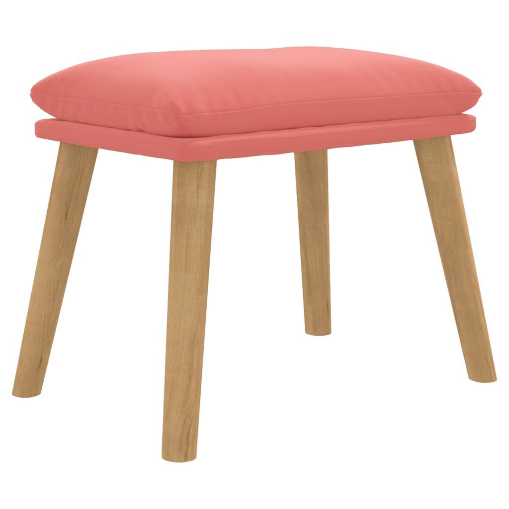 vidaXL Polsterhocker Fußhocker Rosa 45x29,5x35 cm günstig online kaufen