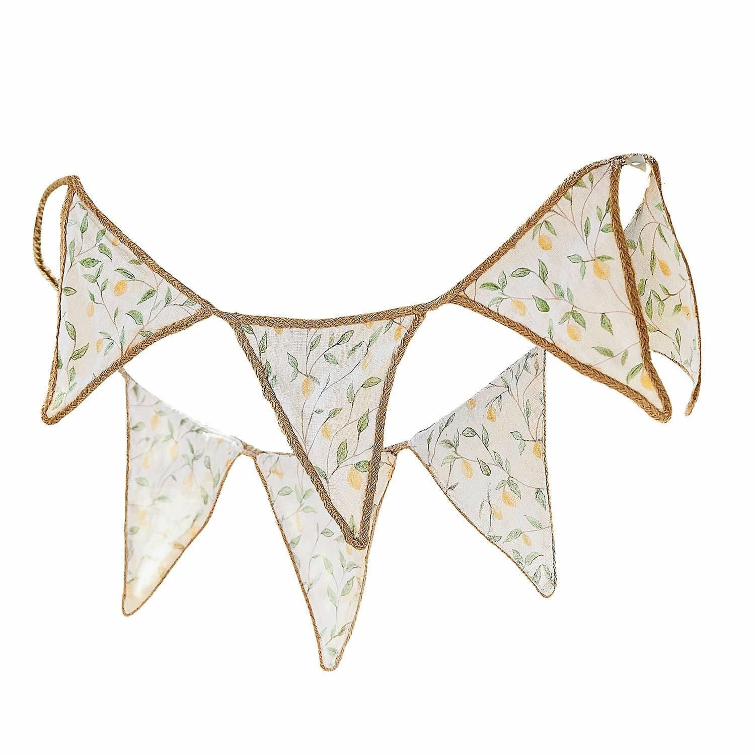 Mirabeau Wimpelkette Wimpelgirlande Aelindria creme/gelb