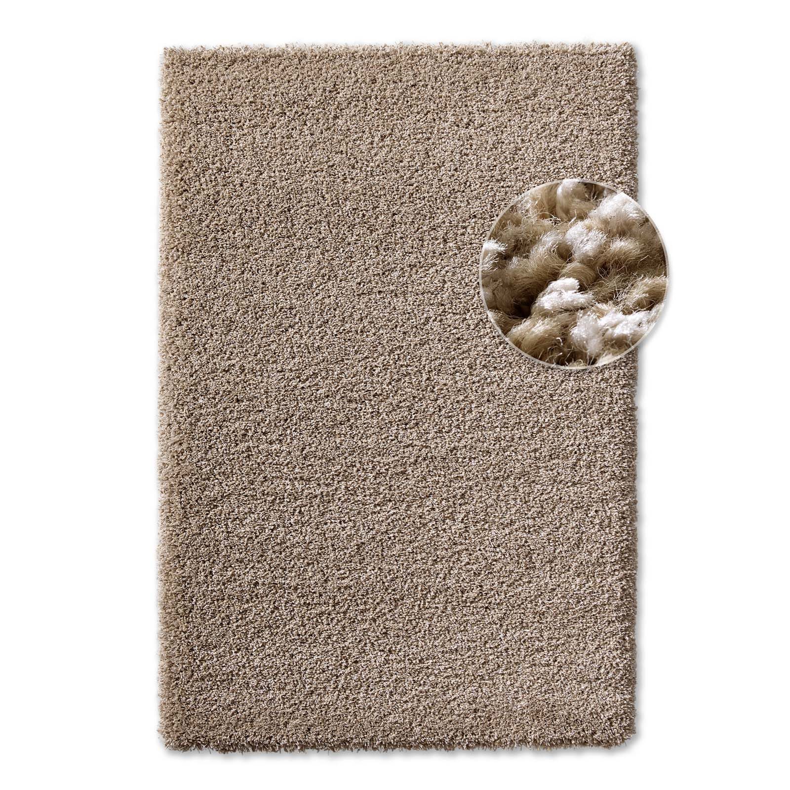 TaraCarpet Langflor-Teppich Ragolle Twilight, rechteckig, Höhe: 60 mm, Shag günstig online kaufen