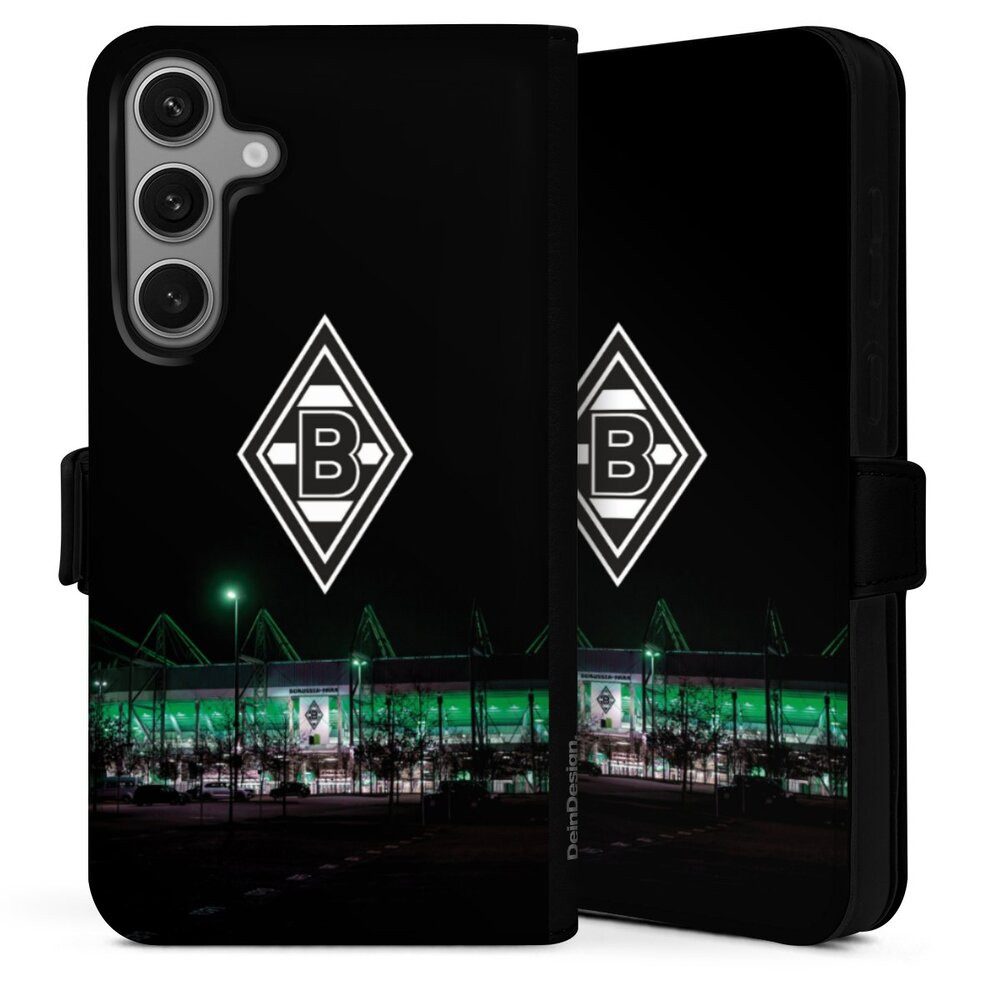 DeinDesign Handyhülle Borussia Mönchengladbach Offizielles Lizenzprodukt Stadion, Samsung Galaxy S25+ Hülle Handy Flip Case Wallet Cover