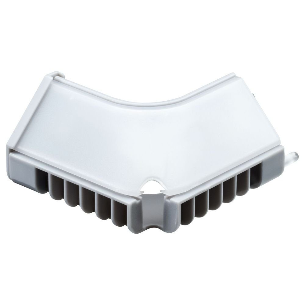 Paulmann LED-Stripe-Profil Corner Profil Innenwinkel in Grau 2er Pack, 1-flammig, LED Streifen Profilelemente