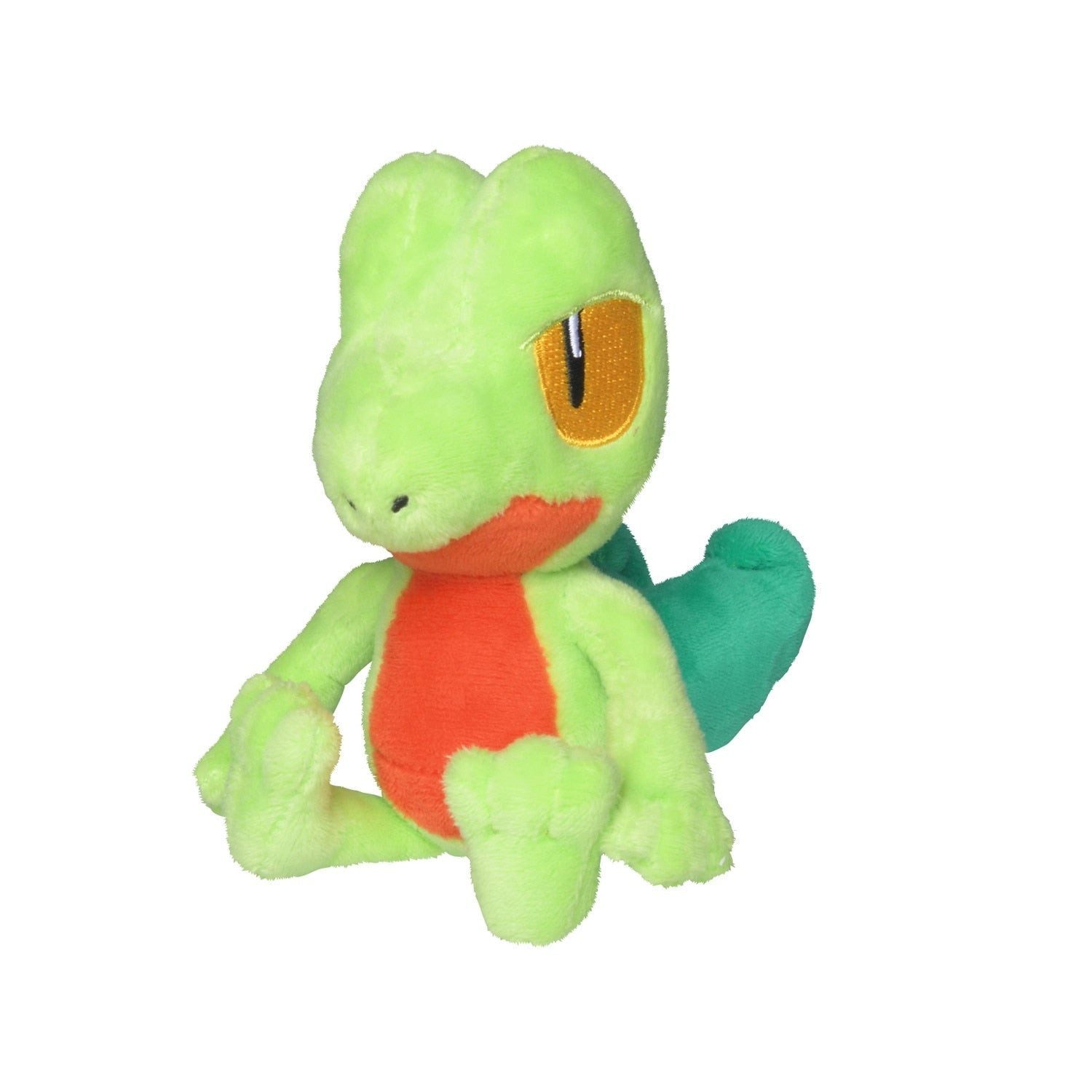 Pokémon Center Plüschfigur Pokemon Geckarbor Kuscheltier - 13 cm Plüschtier Treecko