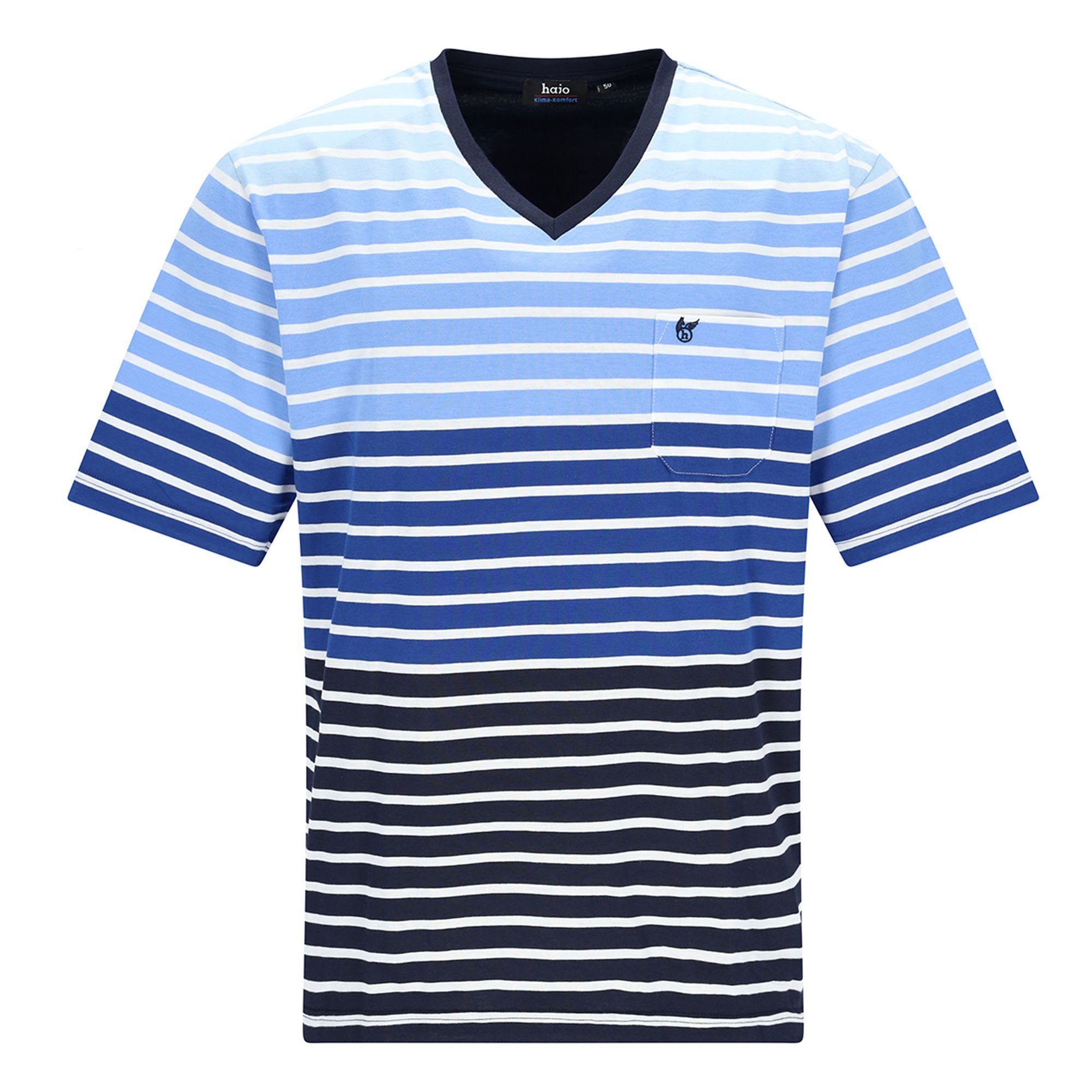 Hajo Pyjama Herren Pyjama Baumwolle (2 tlg)