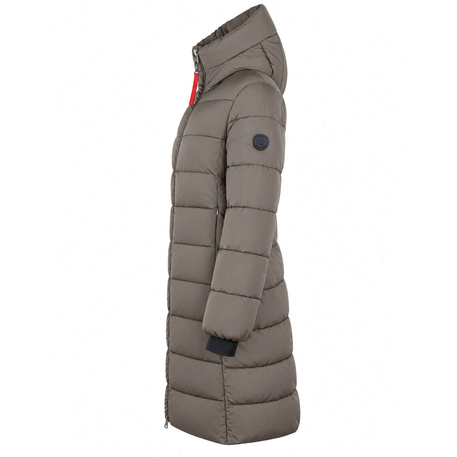 Blue Wave Steppmantel Damen Mantel Oktavia Gesteppt Wattiert - Outdoor-Mantel Wintermantel Große Kapuze, 2-Wege-Frontreißverschluss, Reißverschlusstaschen – Bild 5 von 5