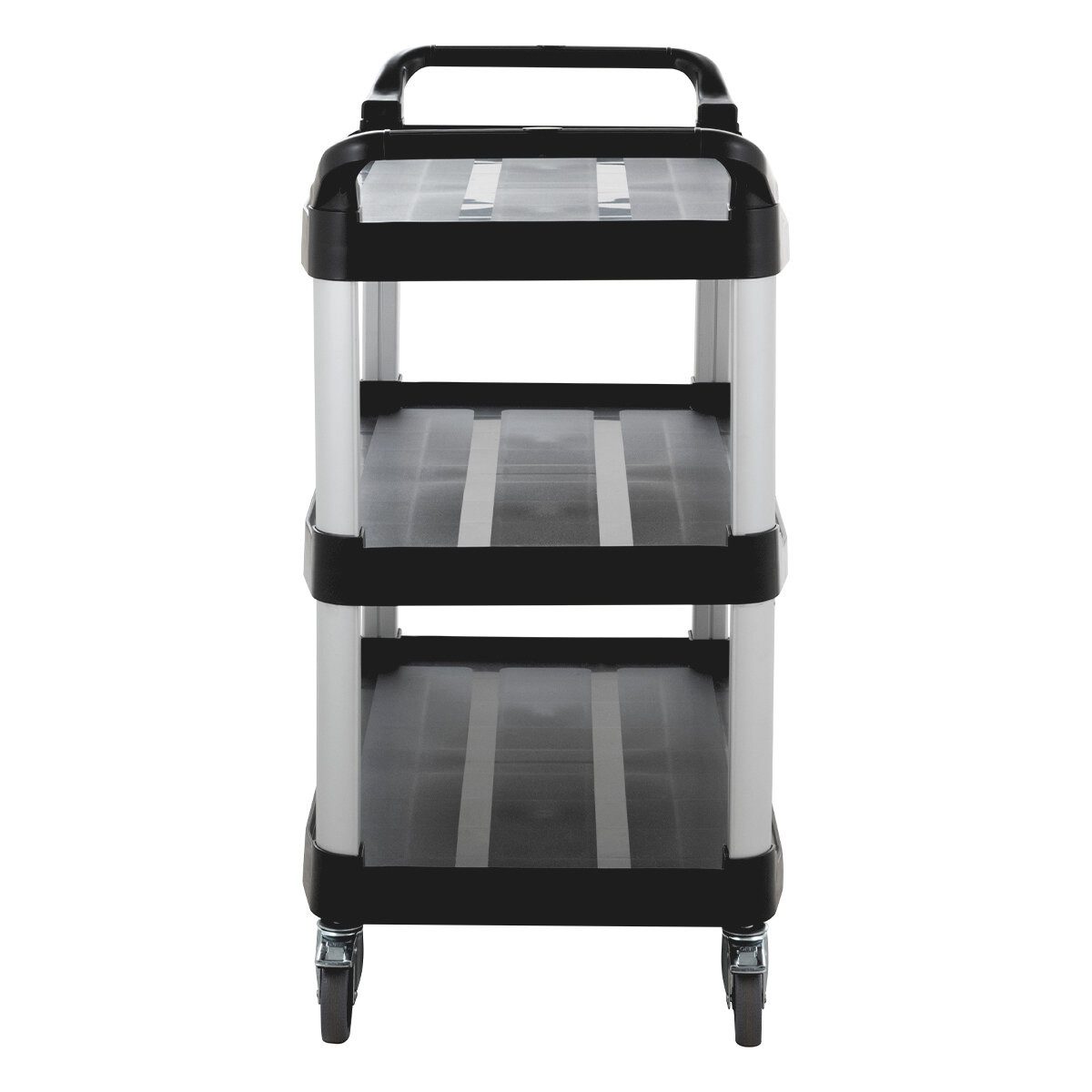 GastroHero Tischwagen Servierwagen 3 Etagen 120 kg Rollen Catering Gastro