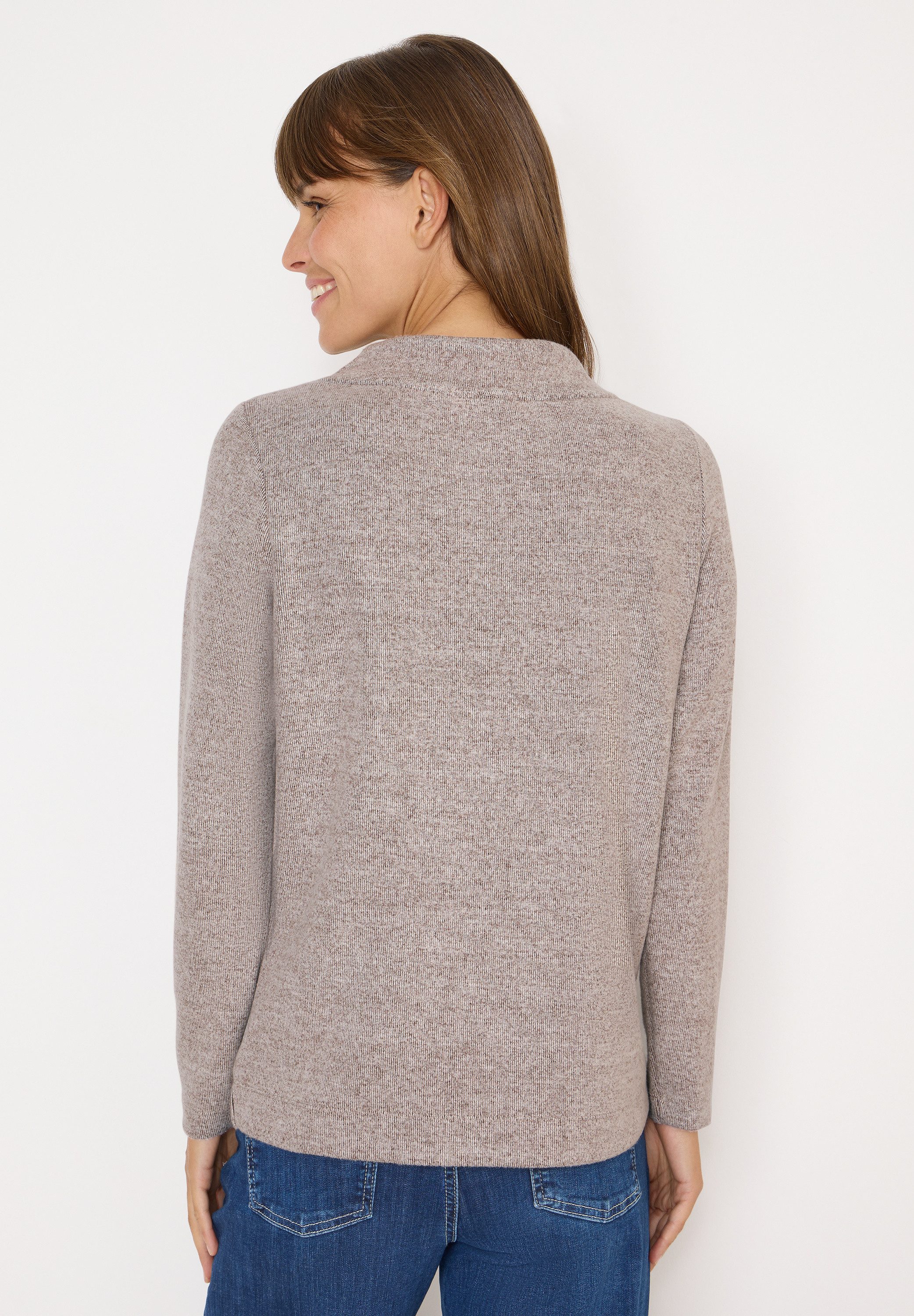 CECIL Langarmshirt in Melange Optik günstig online kaufen