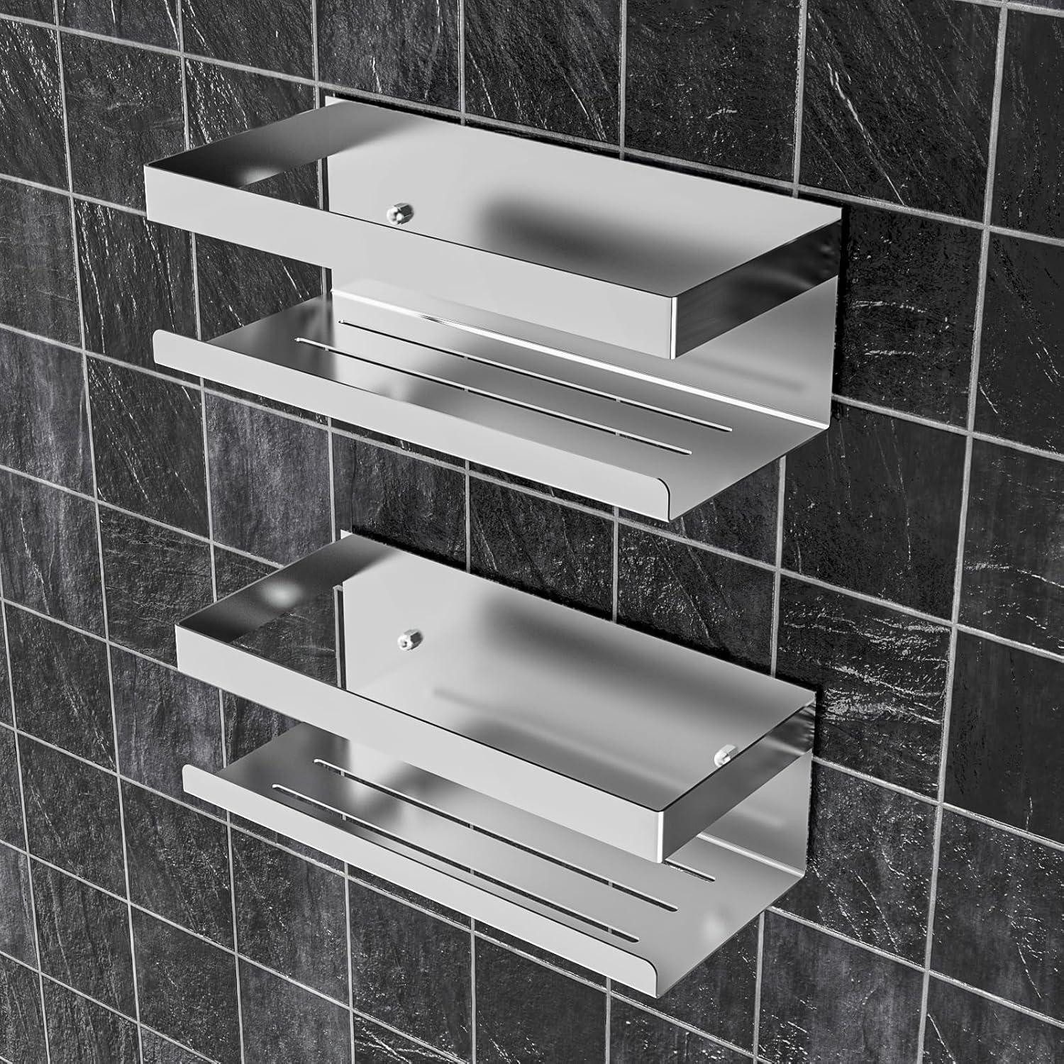 LuxusKollektion Badaccessoire-Set Duschablage Edelstahl SUS304 organizer günstig online kaufen